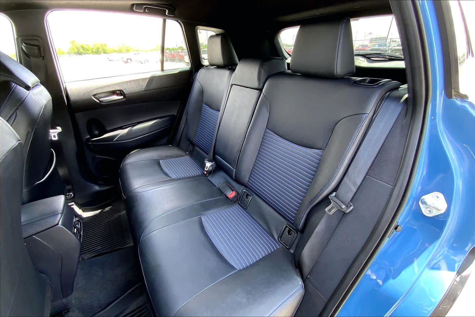 2026 Toyota Corolla Cross Hybrid XSE Cavalry Blue at AutoNation Toyota Gulf Fwy
