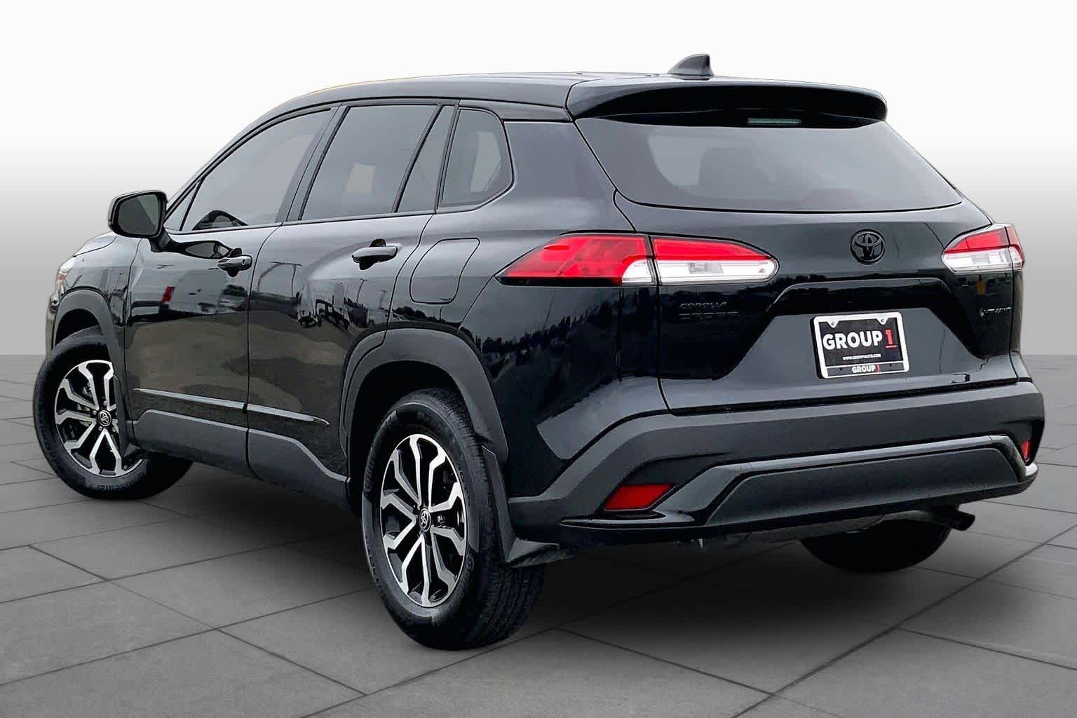 2025 Toyota Corolla Cross Hybrid S Jet Black at AutoNation Toyota Gulf Fwy