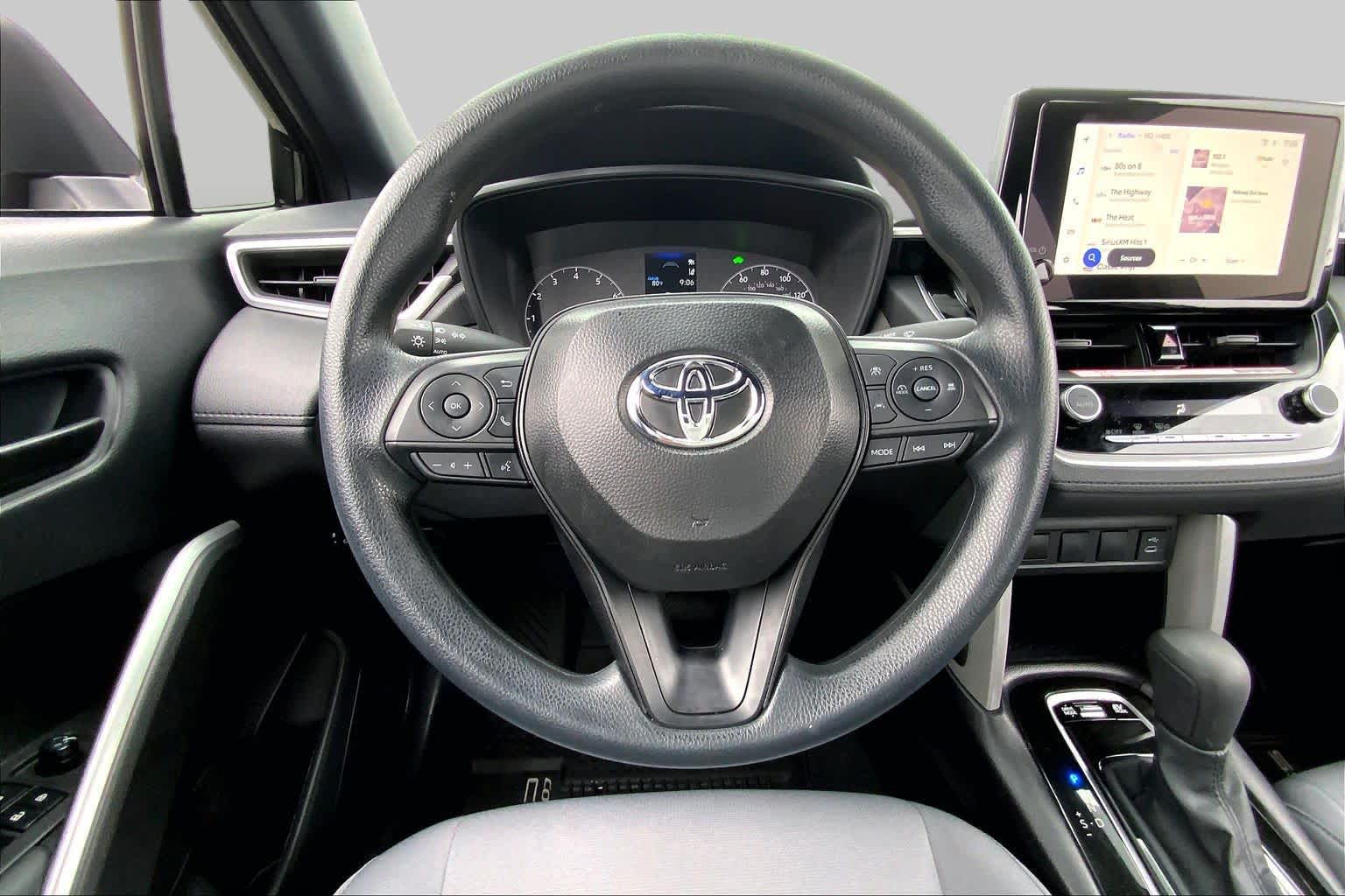 2025 Toyota Corolla Cross Hybrid S Jet Black at AutoNation Toyota Gulf Fwy