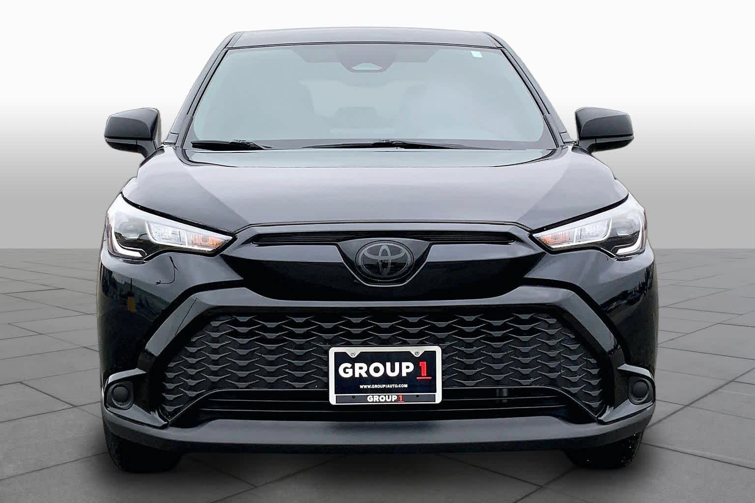 2025 Toyota Corolla Cross Hybrid S Jet Black at AutoNation Toyota Gulf Fwy