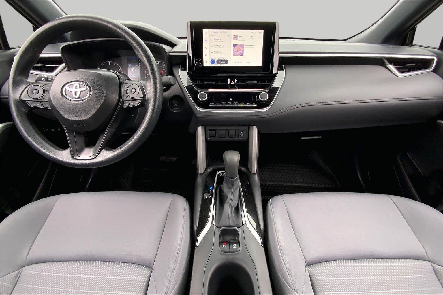 2025 Toyota Corolla Cross Hybrid S Jet Black at AutoNation Toyota Gulf Fwy
