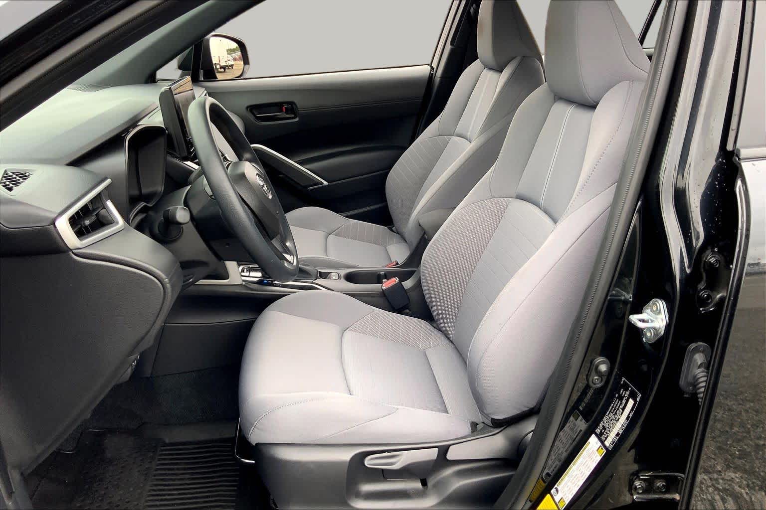2025 Toyota Corolla Cross Hybrid S Jet Black at AutoNation Toyota Gulf Fwy