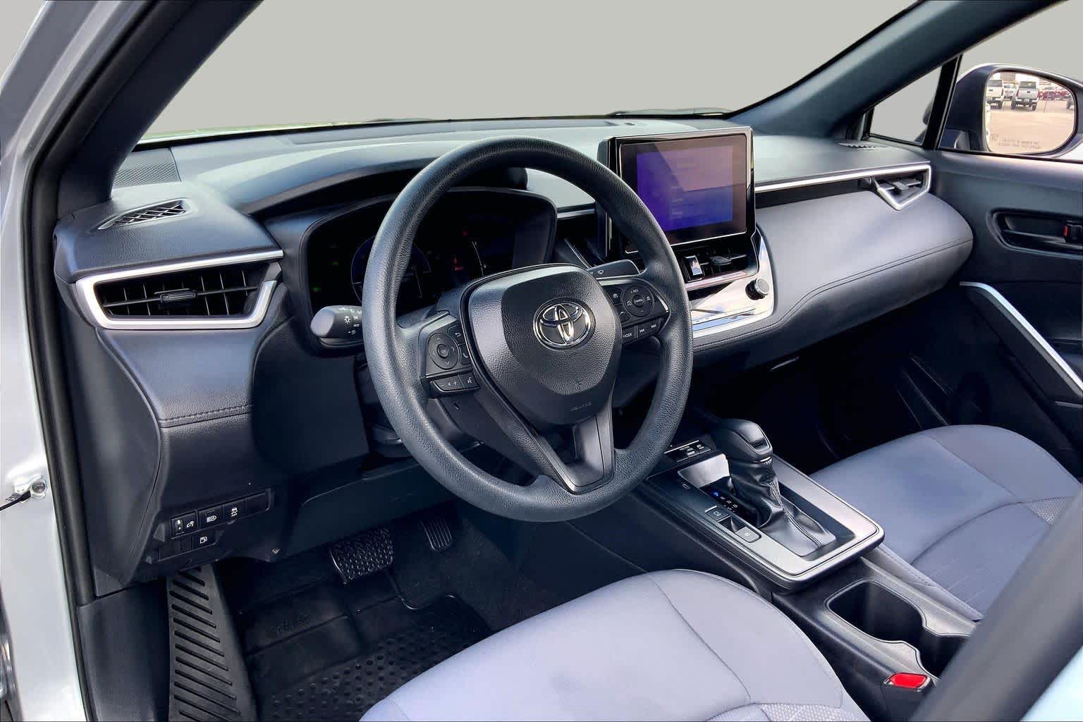 2026 Toyota Corolla Cross Hybrid S Sonic Silver at Group 1 Toyota Southwest