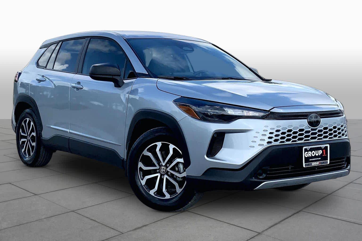 2026 Toyota Corolla Cross Hybrid S Sonic Silver at Group 1 Toyota Southwest