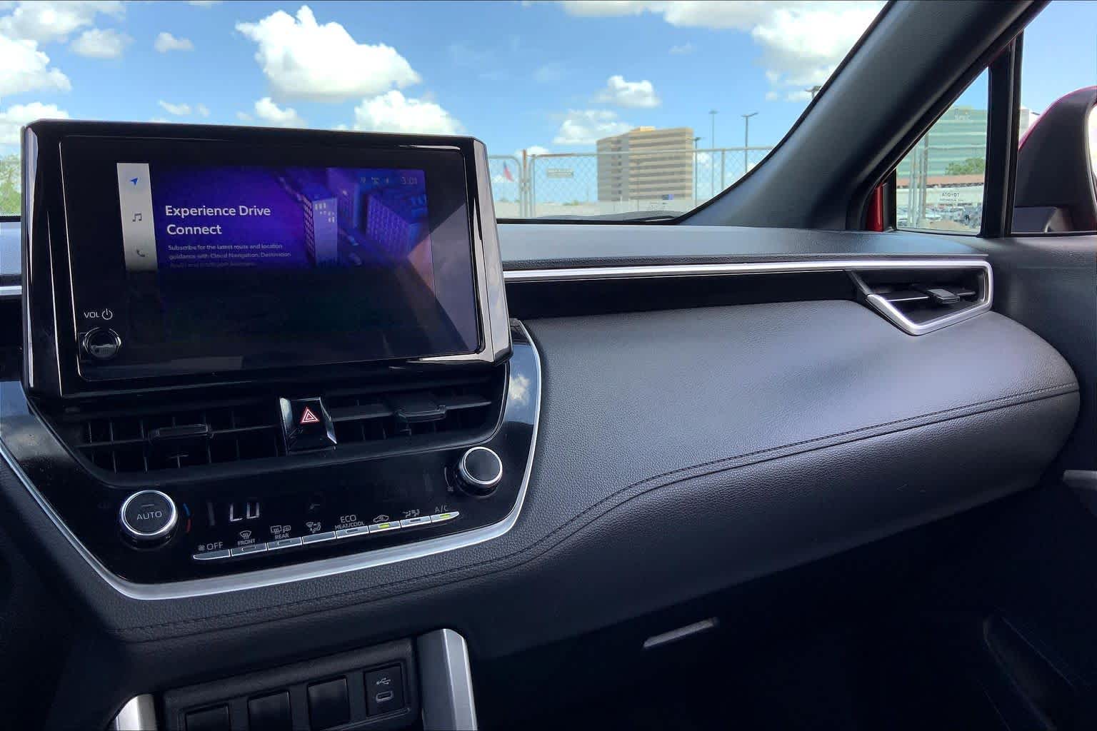 2024 Toyota Corolla Cross Hybrid SE Barcelona Red Metallic at Group 1 Toyota Southwest