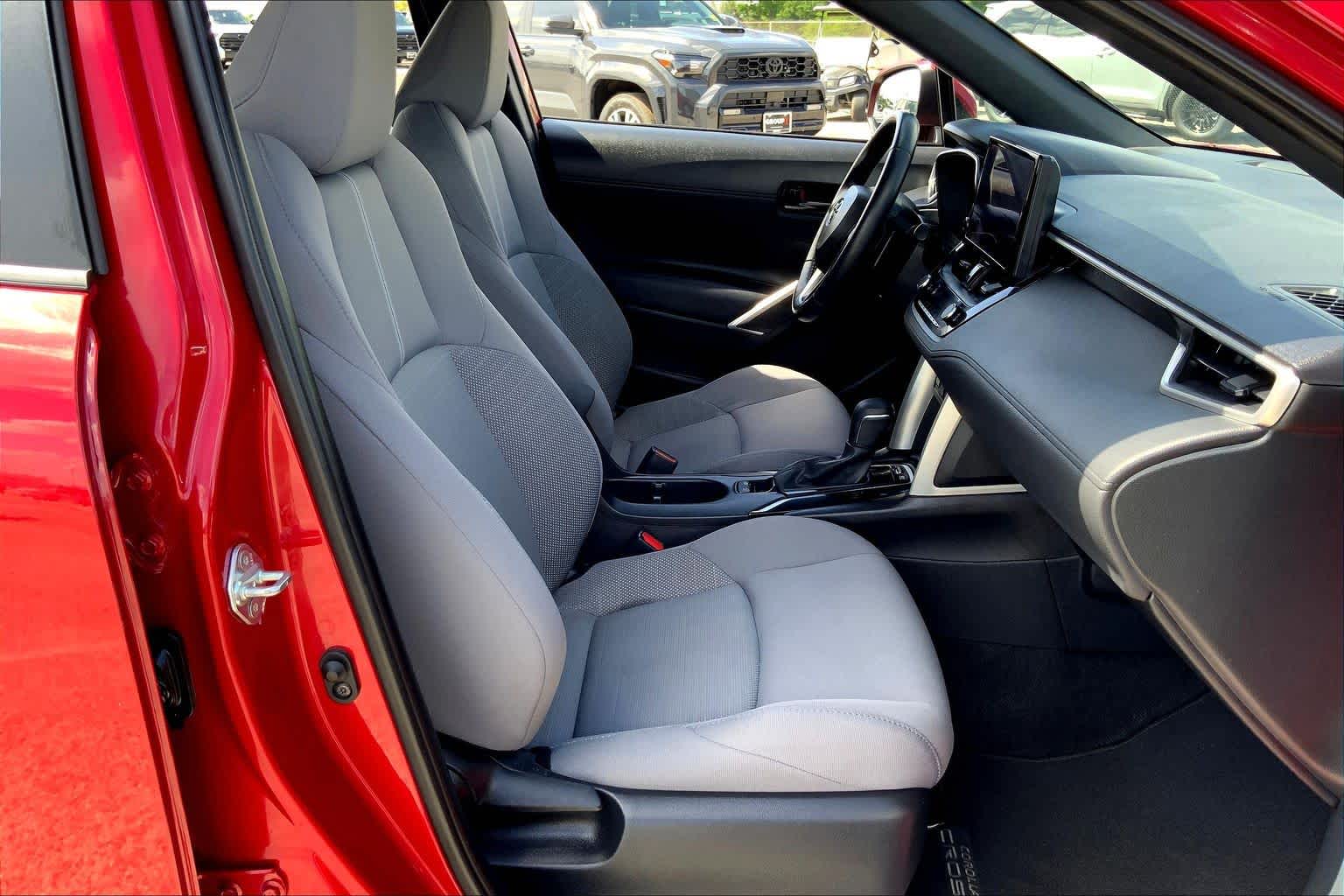 2024 Toyota Corolla Cross Hybrid SE Barcelona Red Metallic at Group 1 Toyota Southwest