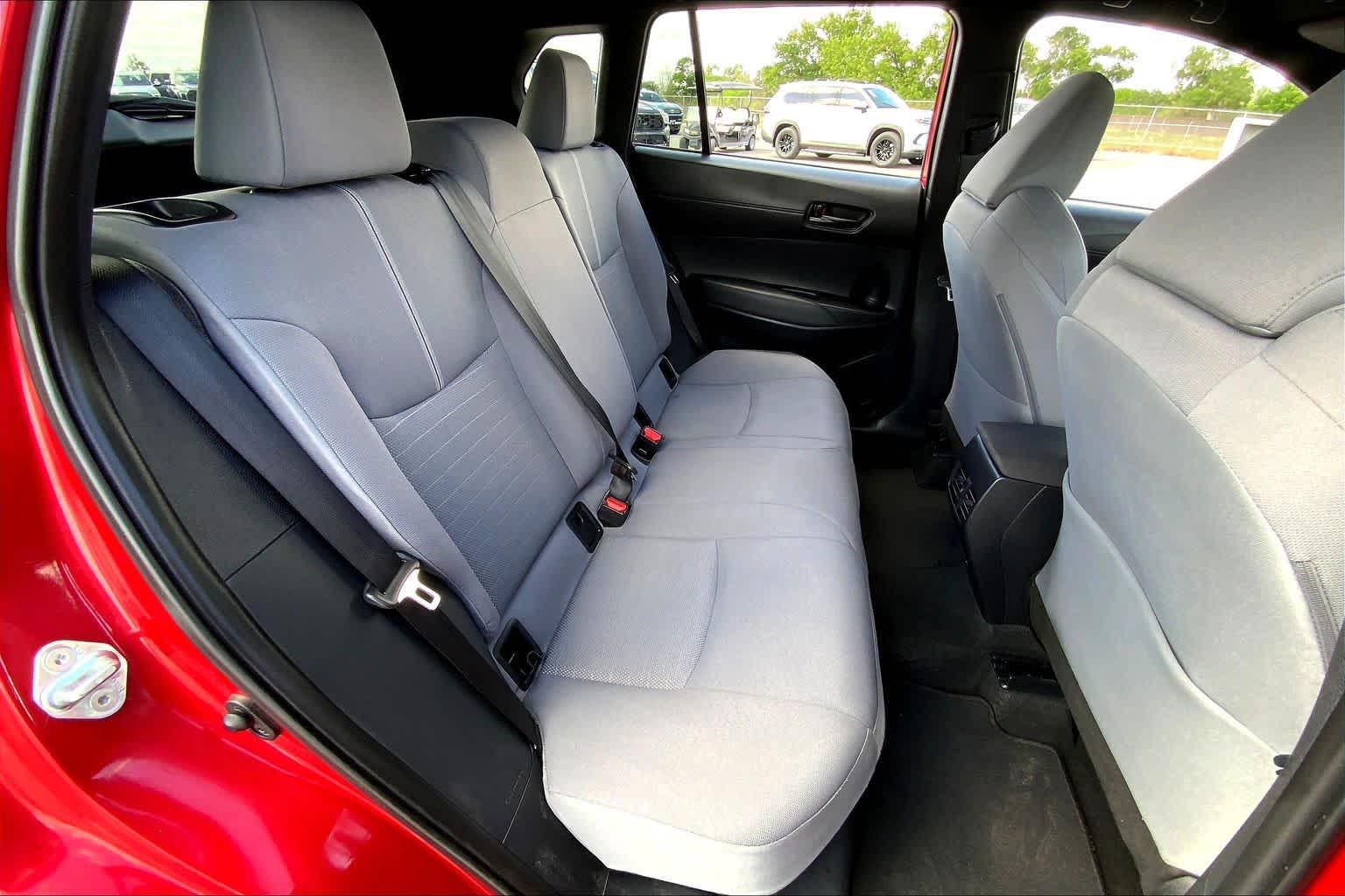 2024 Toyota Corolla Cross Hybrid SE Barcelona Red Metallic at Group 1 Toyota Southwest