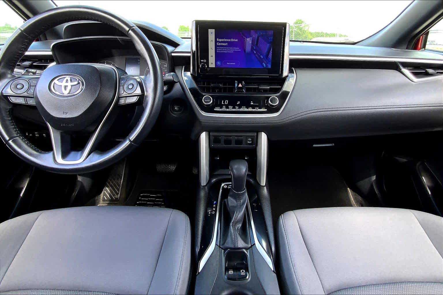 2024 Toyota Corolla Cross Hybrid SE Barcelona Red Metallic at Group 1 Toyota Southwest