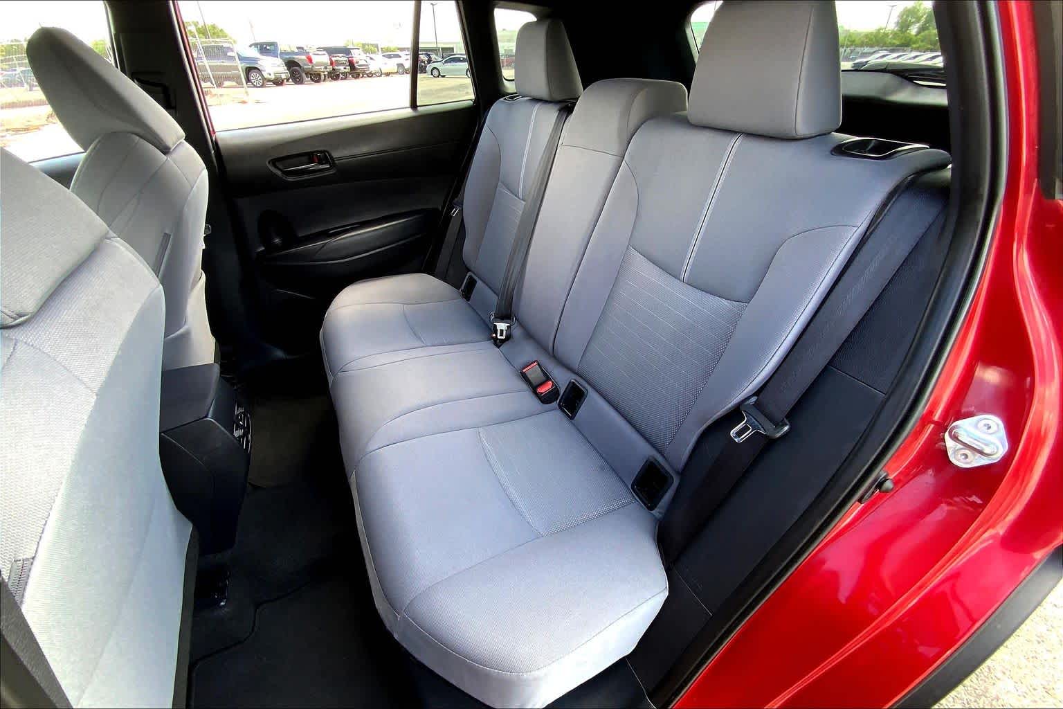 2024 Toyota Corolla Cross Hybrid SE Barcelona Red Metallic at Group 1 Toyota Southwest