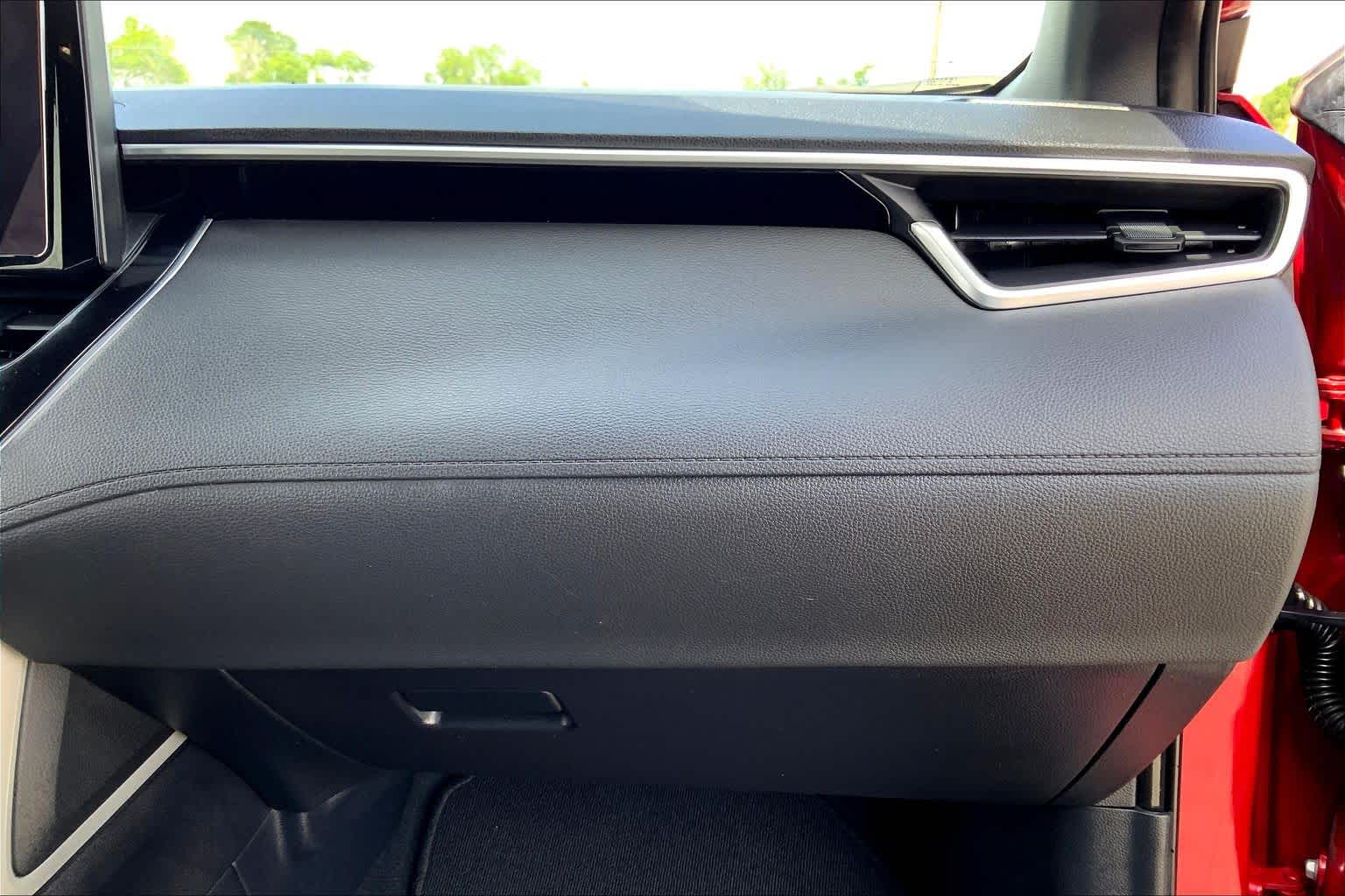 2024 Toyota Corolla Cross Hybrid SE Barcelona Red Metallic at Group 1 Toyota Southwest