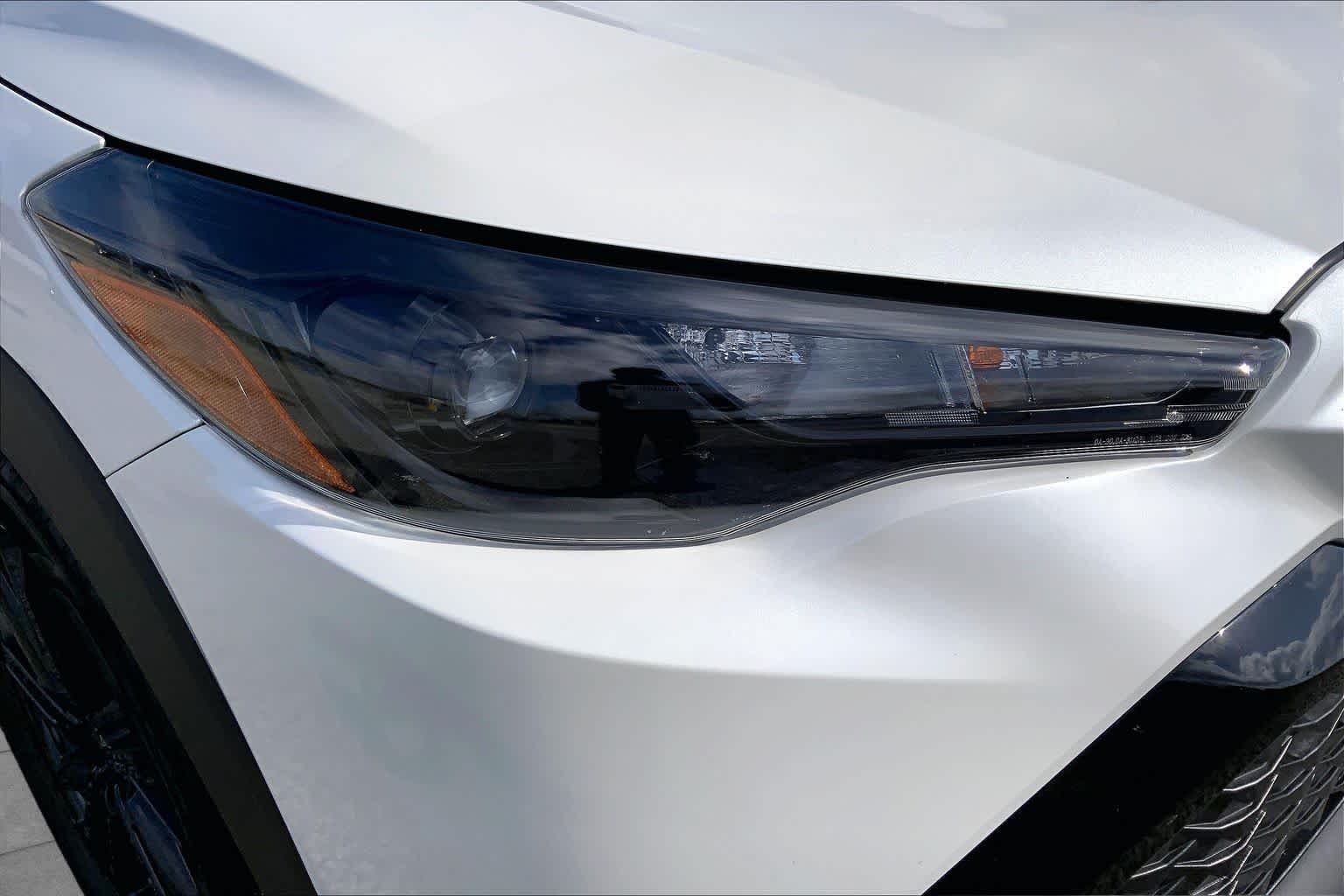 2025 Toyota Corolla Cross Hybrid Nightshade Edition Wind Chill Pearl/Jet Black at Group 1 Toyota Southwest