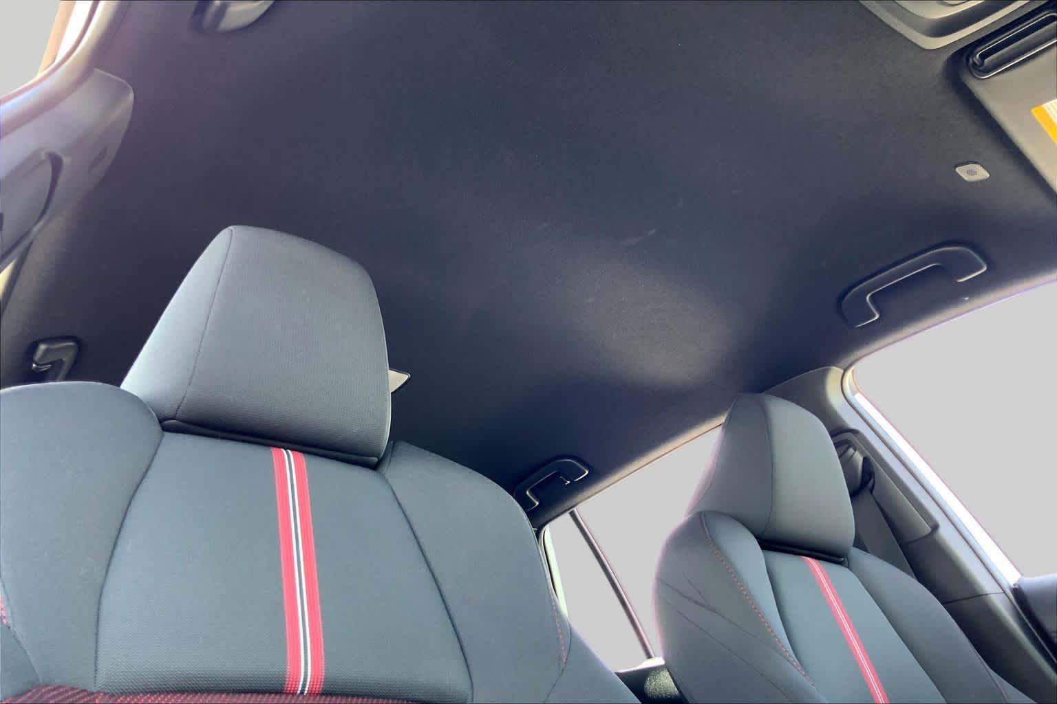 2025 Toyota Corolla Cross Hybrid Nightshade Edition Wind Chill Pearl/Jet Black at Group 1 Toyota Southwest