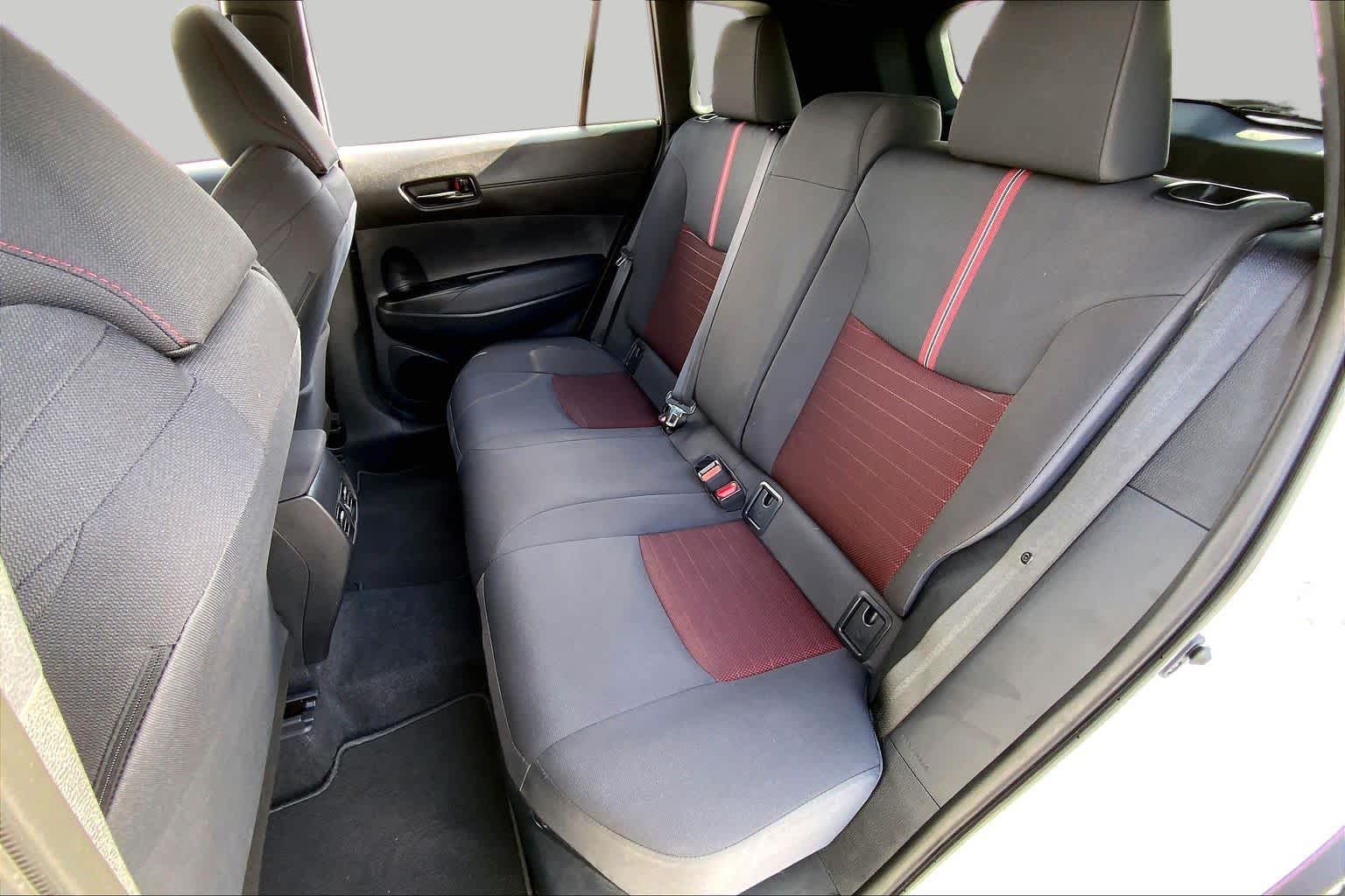 2025 Toyota Corolla Cross Hybrid Nightshade Edition Wind Chill Pearl/Jet Black at Group 1 Toyota Southwest