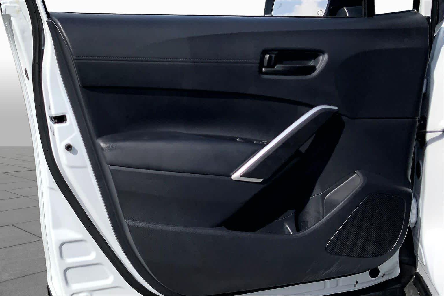 2025 Toyota Corolla Cross Hybrid Nightshade Edition Wind Chill Pearl/Jet Black at Group 1 Toyota Southwest