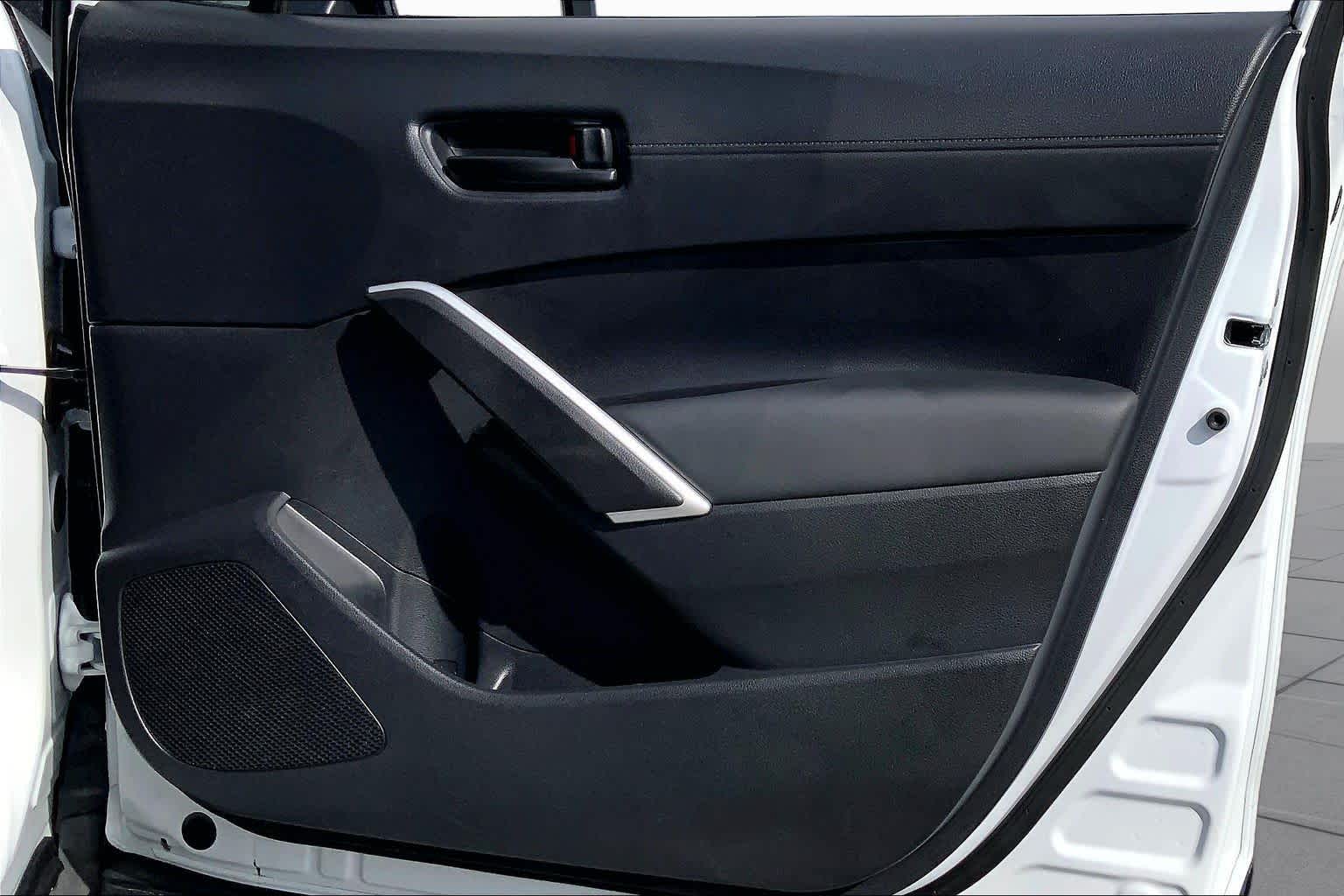 2025 Toyota Corolla Cross Hybrid Nightshade Edition Wind Chill Pearl/Jet Black at Group 1 Toyota Southwest