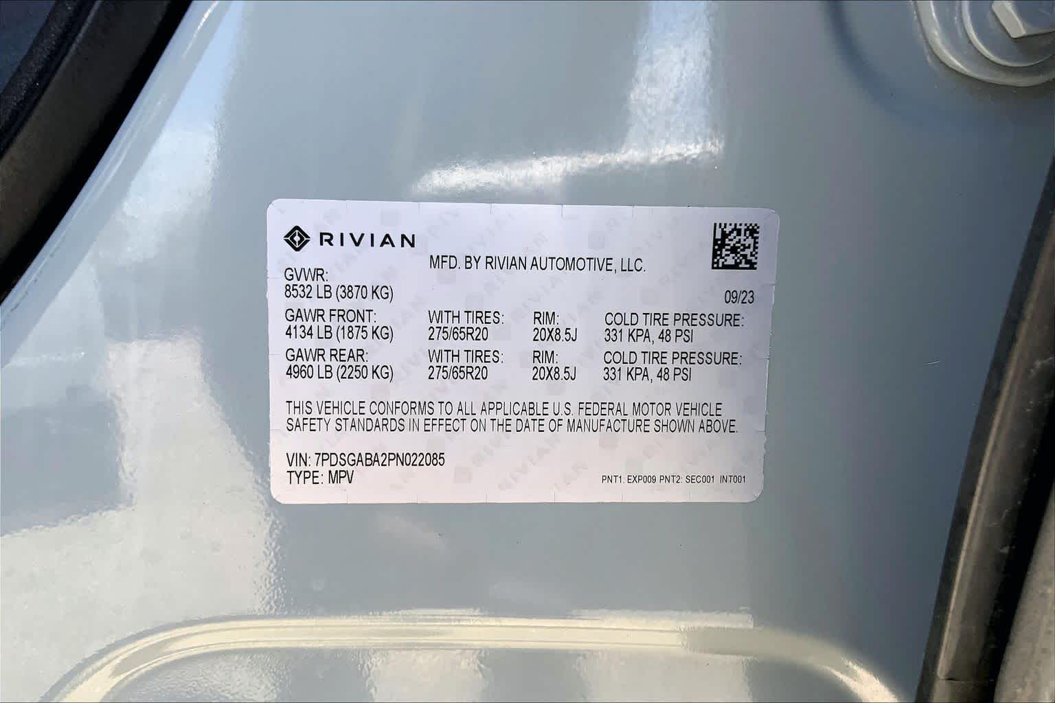 2023 Rivian R1S Adventure Limestone at Group 1 Toyota Southwest