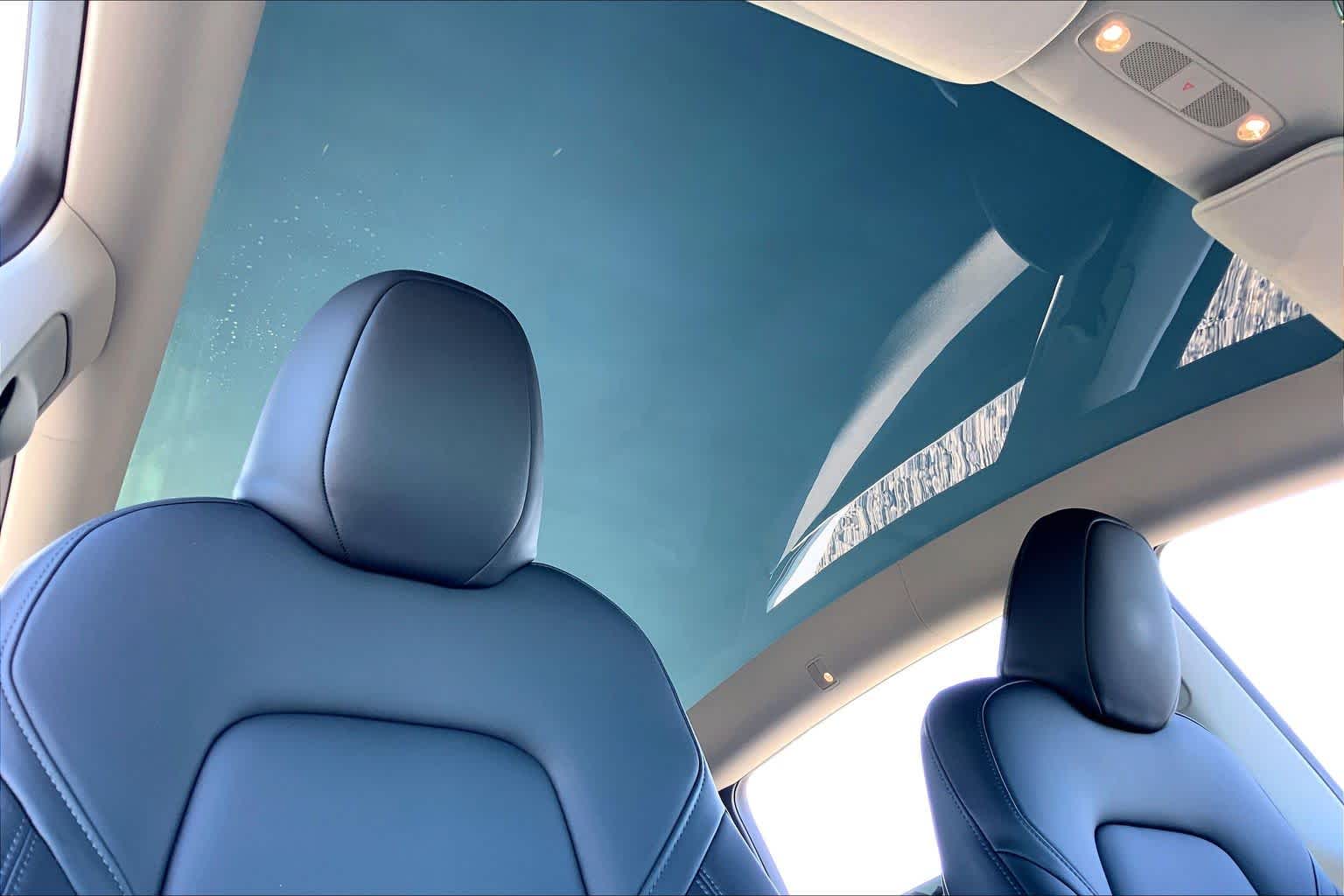 2023 Tesla Model Y Long Range Pearl White Multi-Coat at Westside Kia
