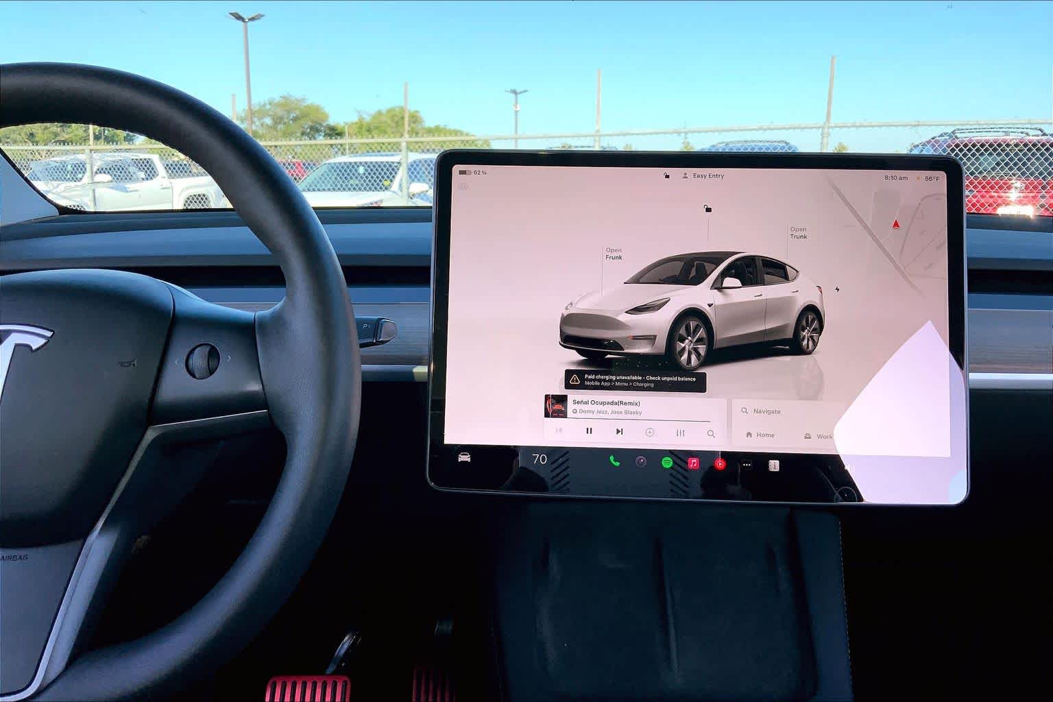 2023 Tesla Model Y Long Range Pearl White Multi-Coat at Westside Kia