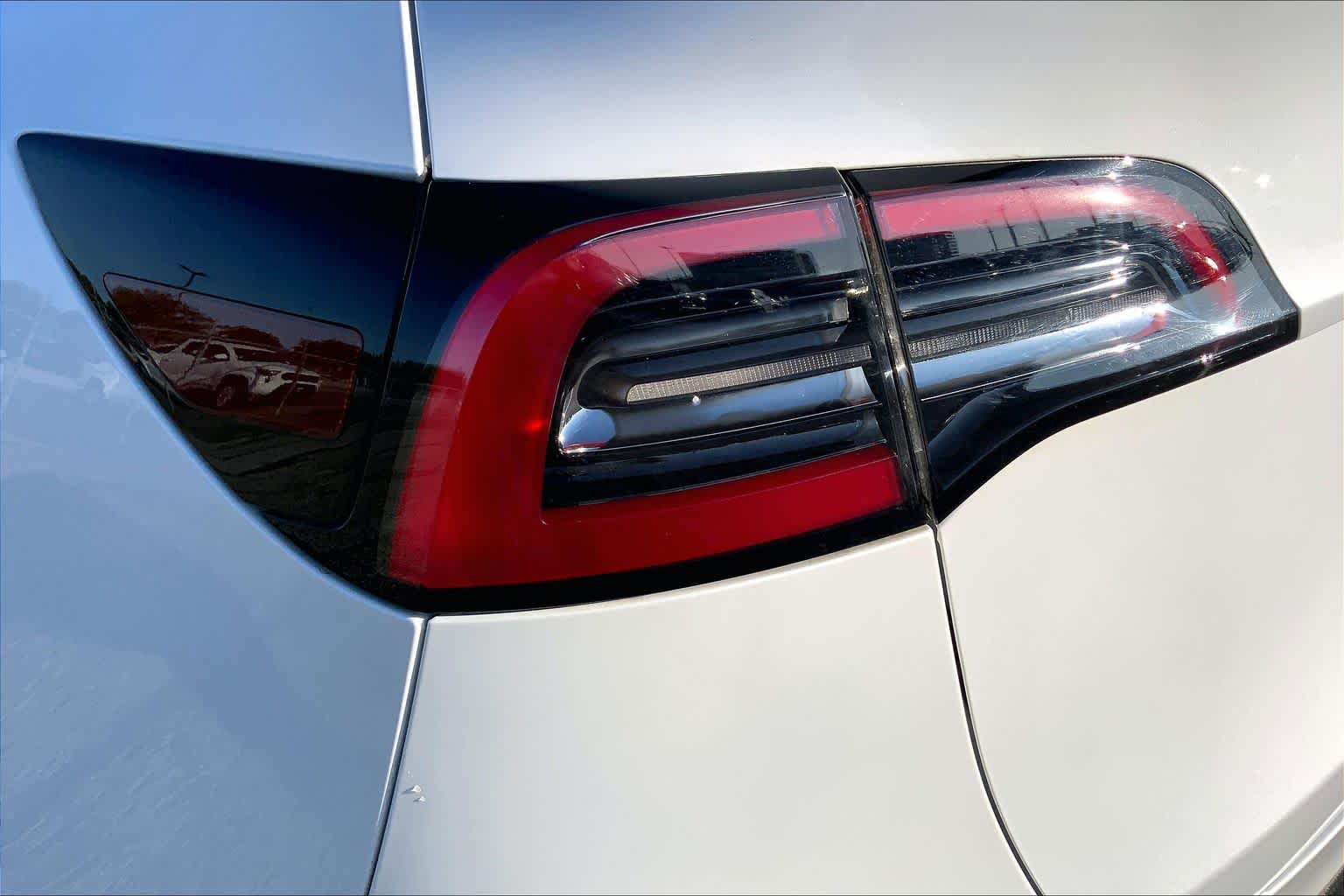 2023 Tesla Model Y Long Range Pearl White Multi-Coat at Westside Kia