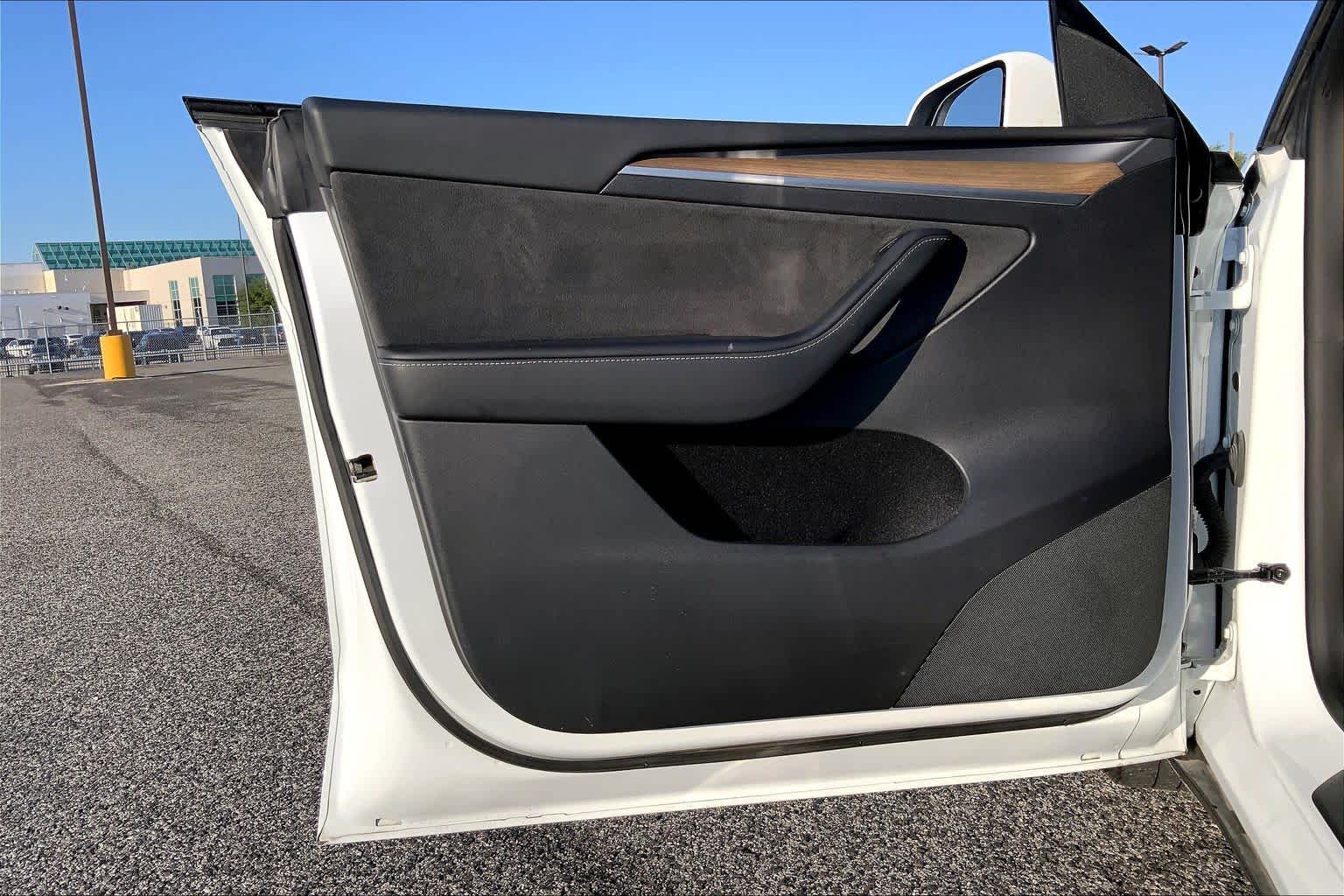2023 Tesla Model Y Long Range Pearl White Multi-Coat at Westside Kia