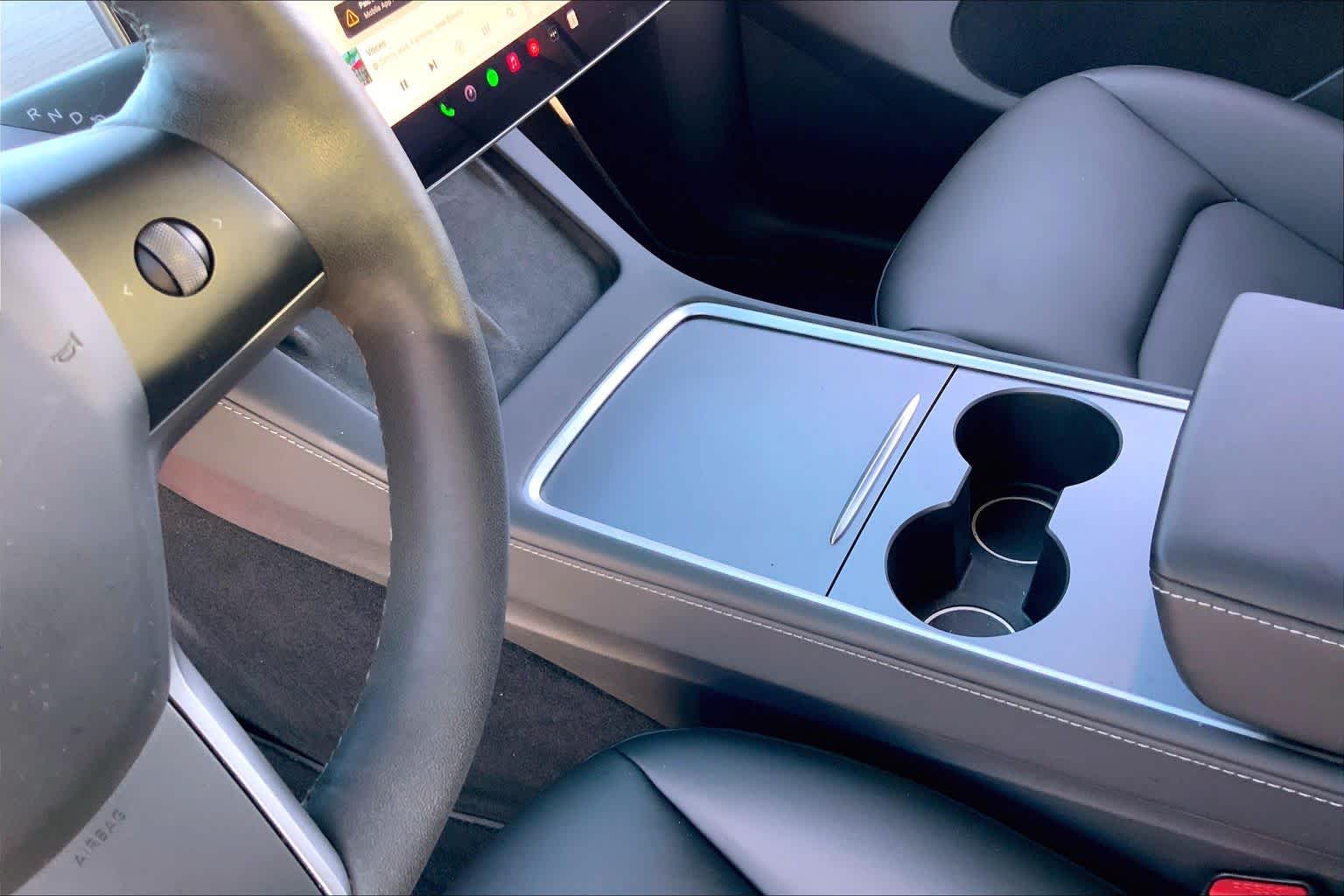 2023 Tesla Model Y Long Range Pearl White Multi-Coat at Westside Kia