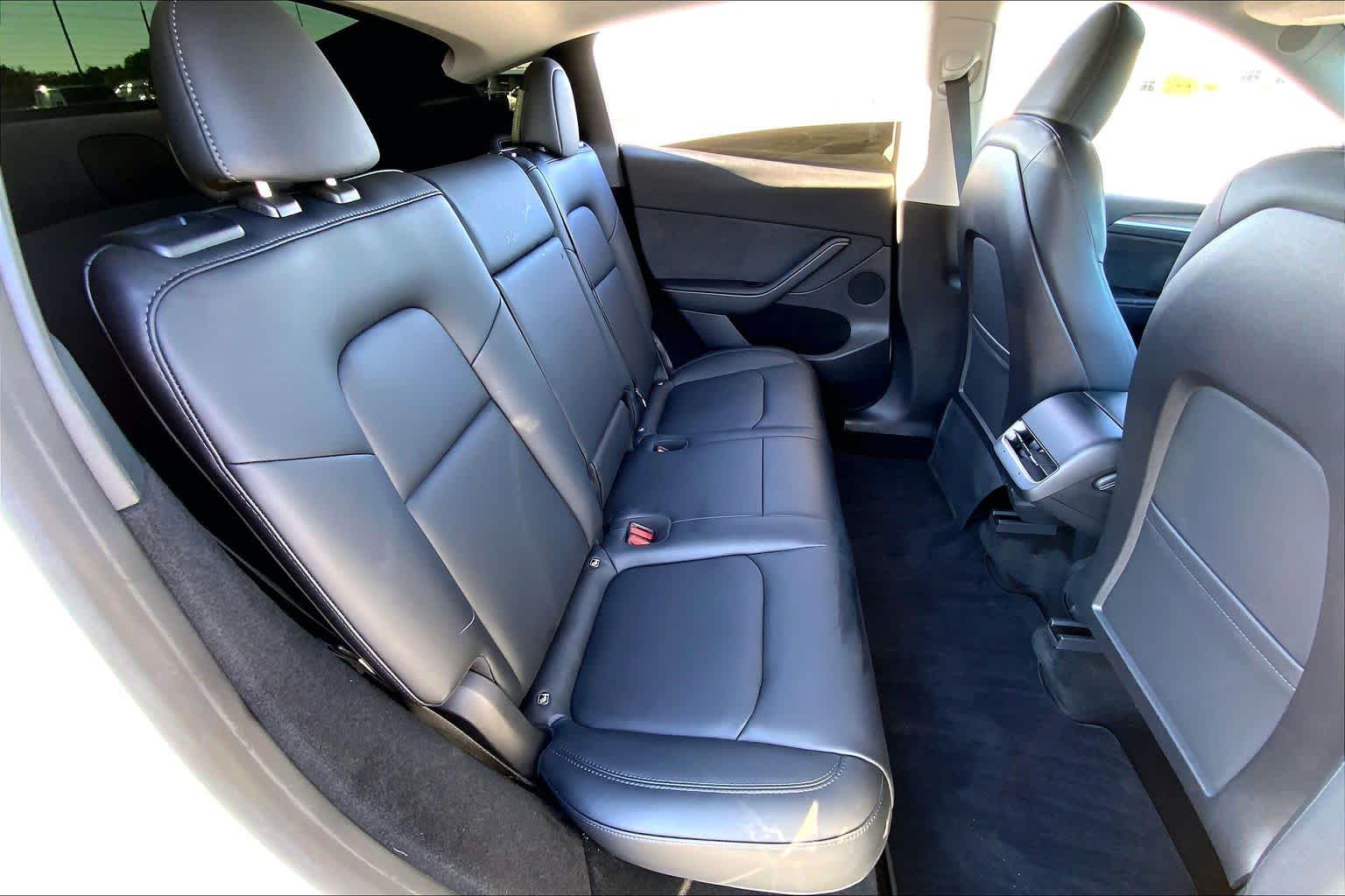 2023 Tesla Model Y Long Range Pearl White Multi-Coat at Westside Kia
