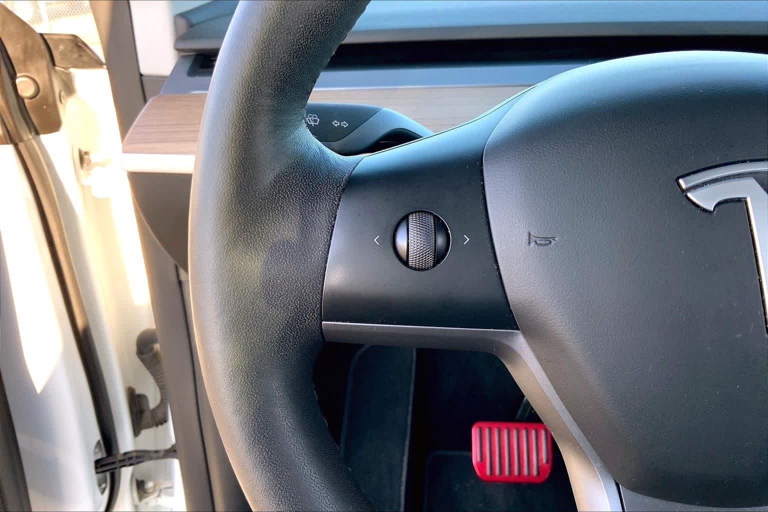 2023 Tesla Model Y Long Range Pearl White Multi-Coat at Westside Kia