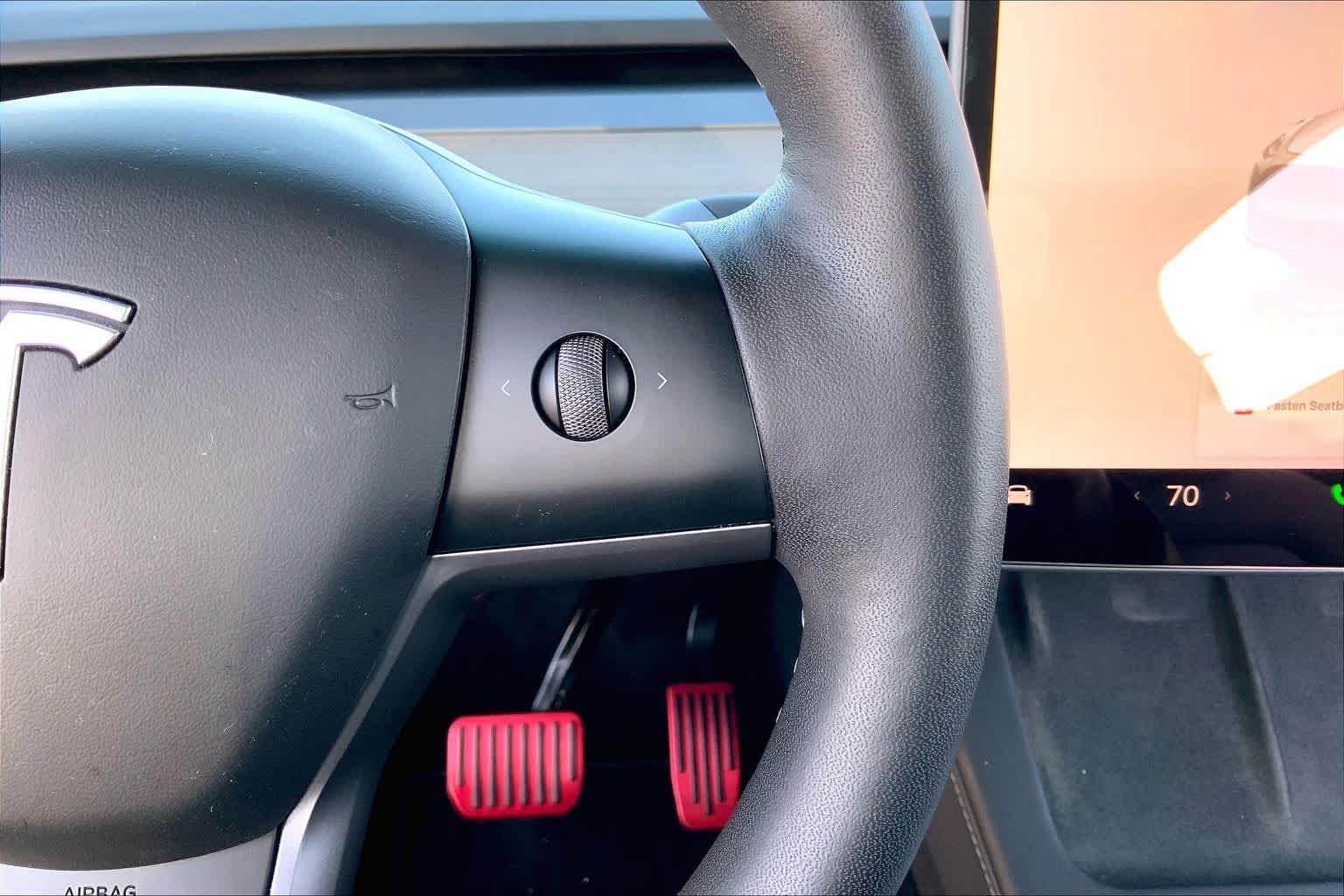 2023 Tesla Model Y Long Range Pearl White Multi-Coat at Westside Kia