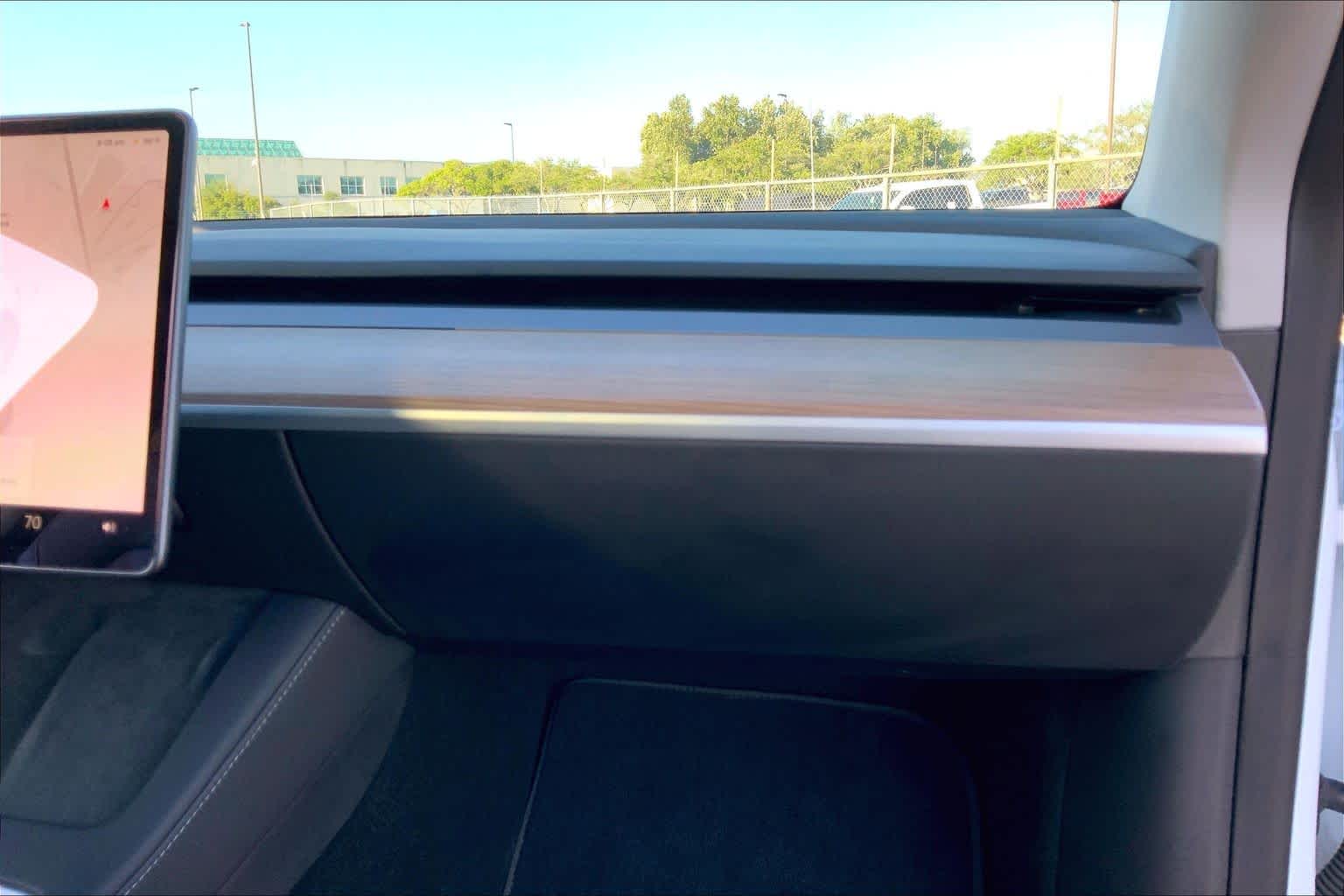 2023 Tesla Model Y Long Range Pearl White Multi-Coat at Westside Kia