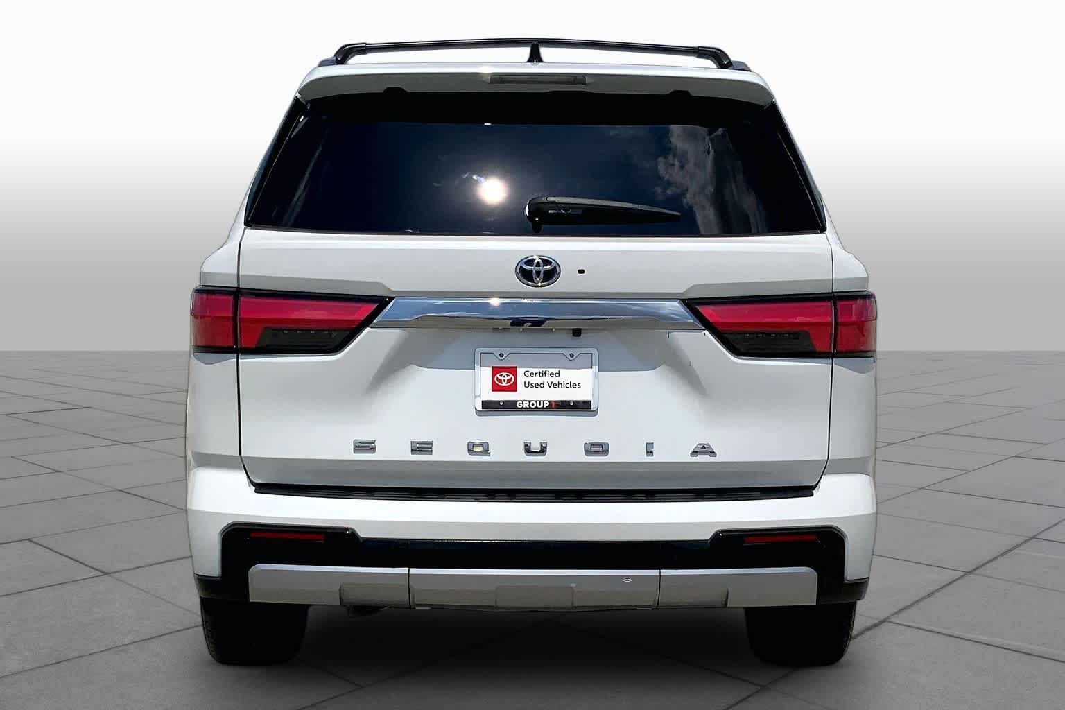 2023 Toyota Sequoia Limited Wind Chill Pearl at Group 1 Toyota Southwest