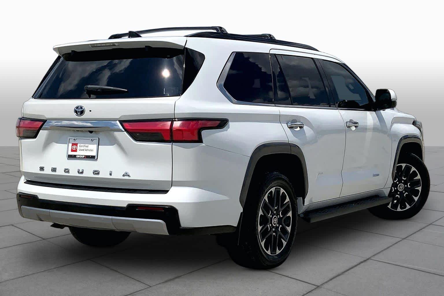 2023 Toyota Sequoia Limited Wind Chill Pearl at Group 1 Toyota Southwest