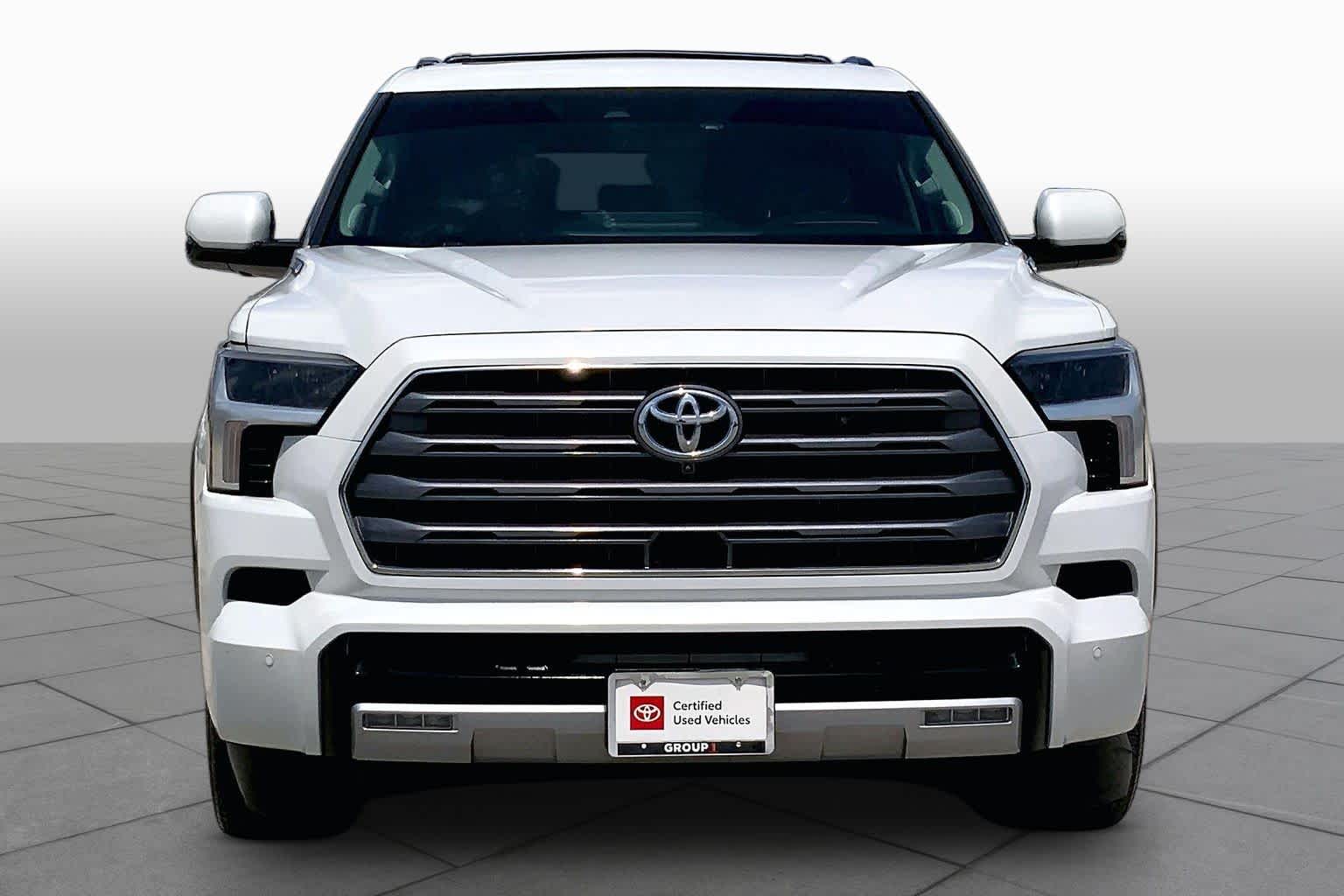 2023 Toyota Sequoia Limited Wind Chill Pearl at Group 1 Toyota Southwest