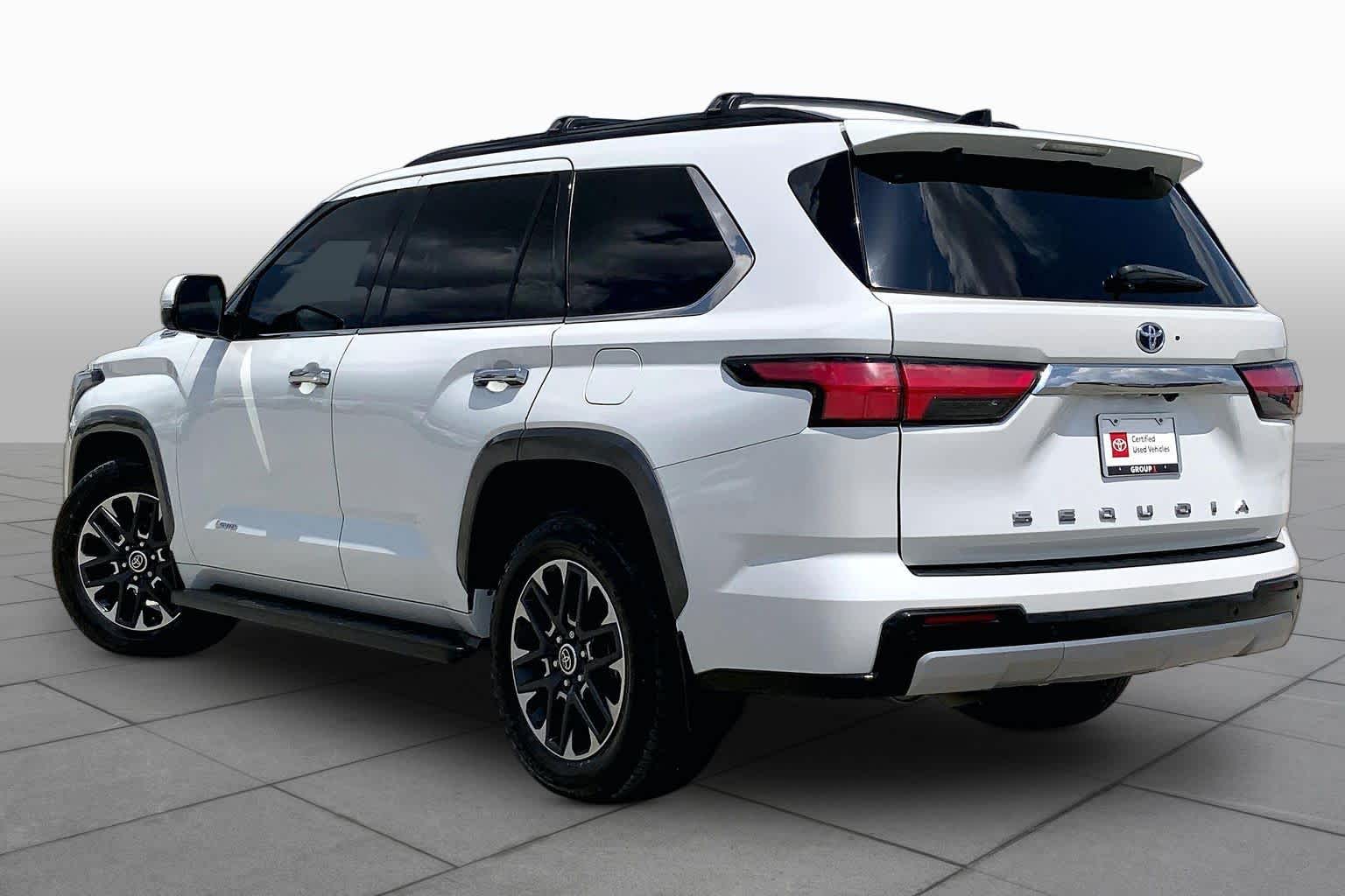 2023 Toyota Sequoia Limited Wind Chill Pearl at Group 1 Toyota Southwest