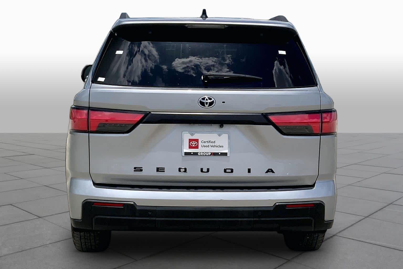 2024 Toyota Sequoia SR5 Celestial Silver Metallic at Group 1 Toyota Southwest