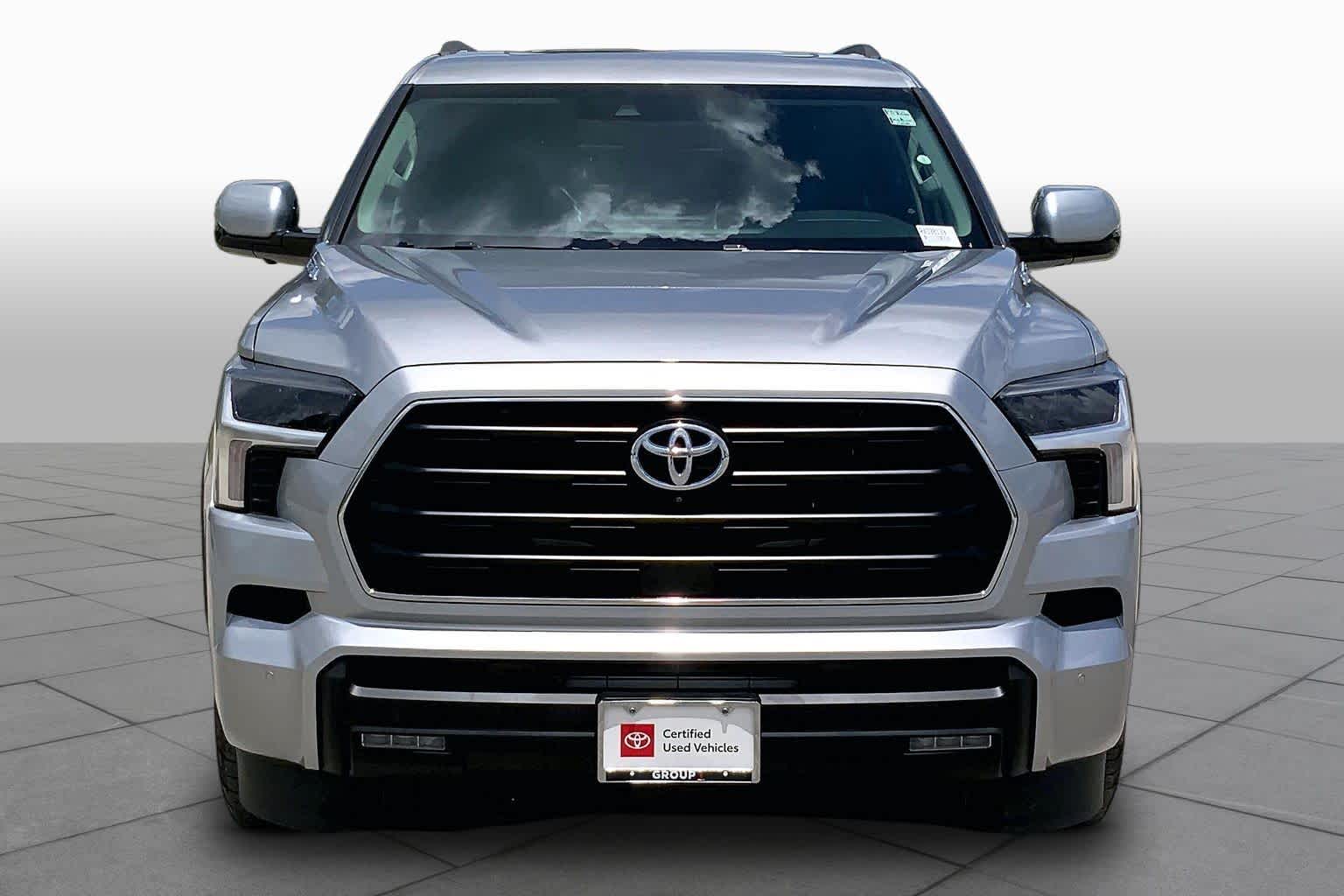 2024 Toyota Sequoia SR5 Celestial Silver Metallic at Group 1 Toyota Southwest