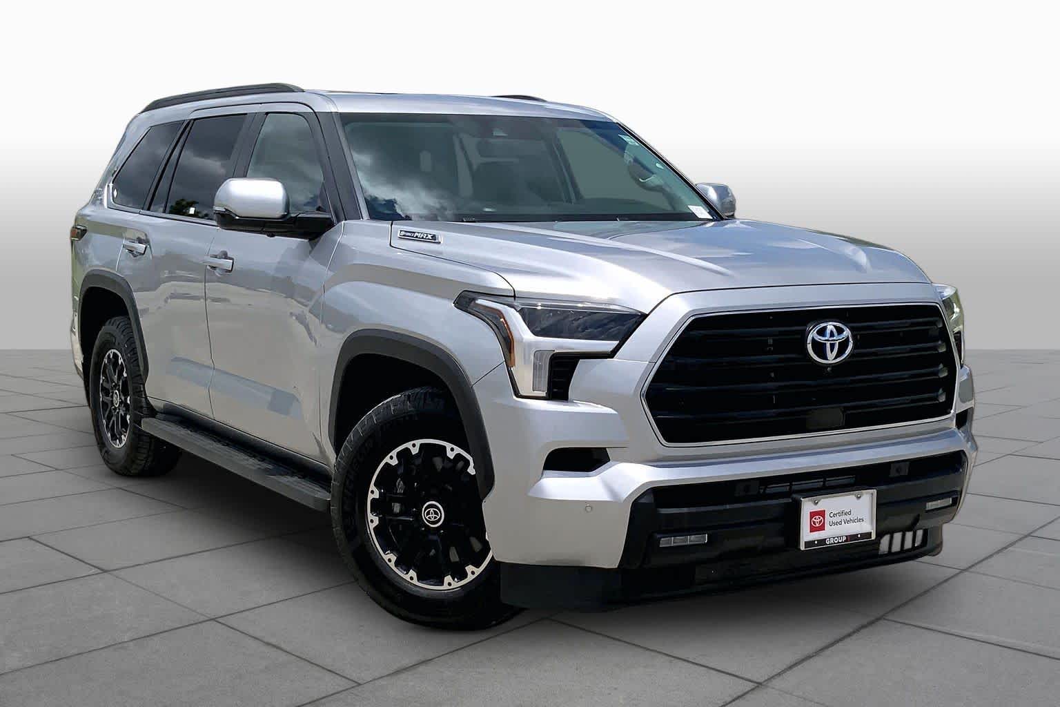 2024 Toyota Sequoia SR5 Celestial Silver Metallic at Group 1 Toyota Southwest