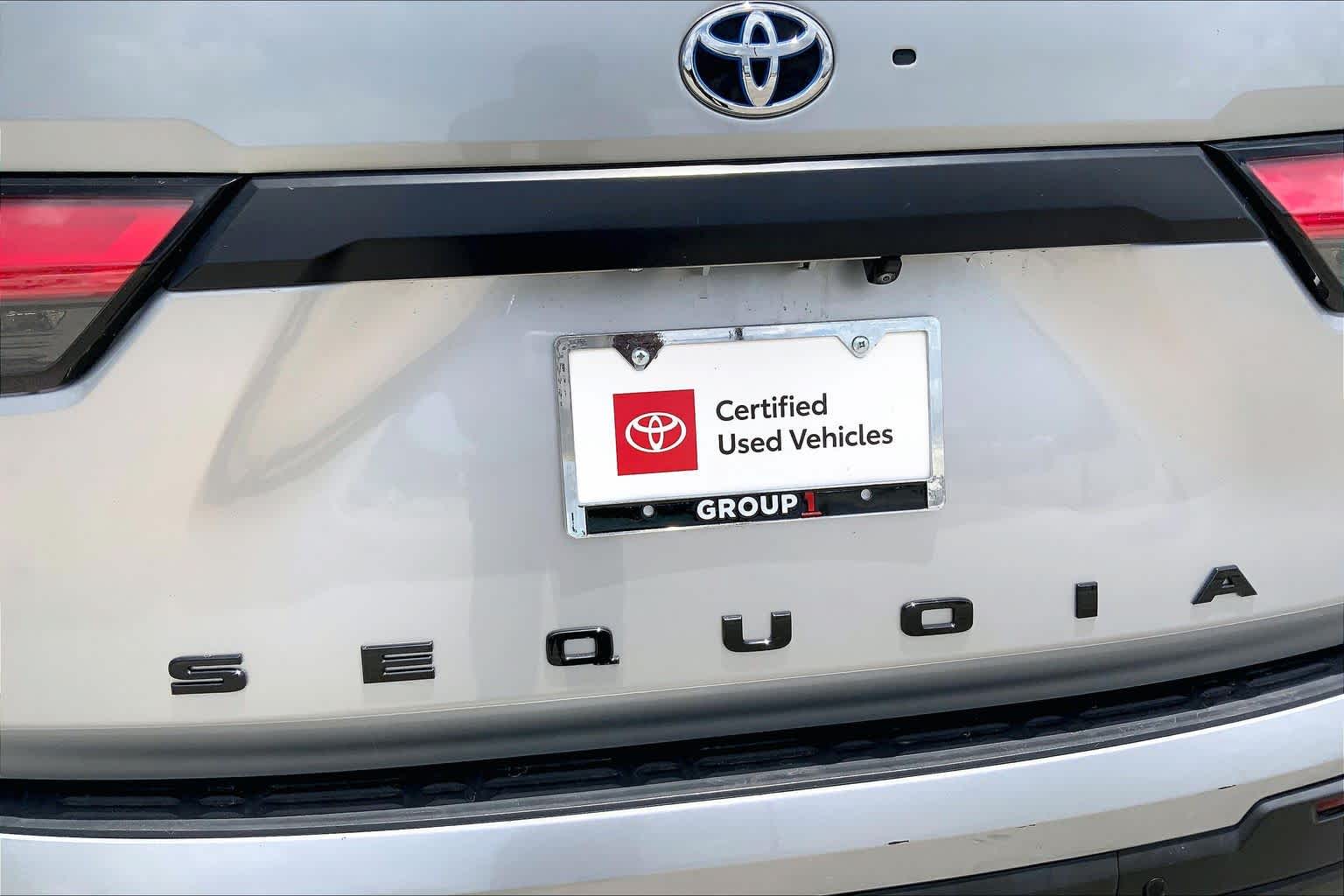 2024 Toyota Sequoia SR5 Celestial Silver Metallic at Group 1 Toyota Southwest