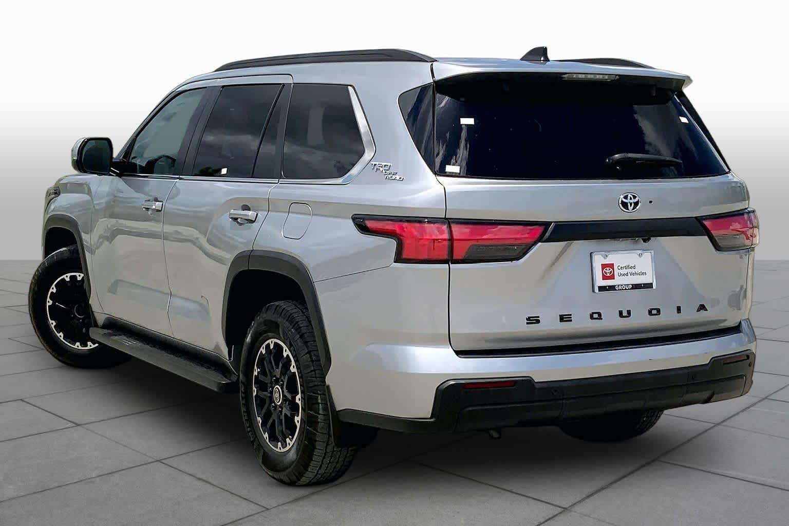 2024 Toyota Sequoia SR5 Celestial Silver Metallic at Group 1 Toyota Southwest
