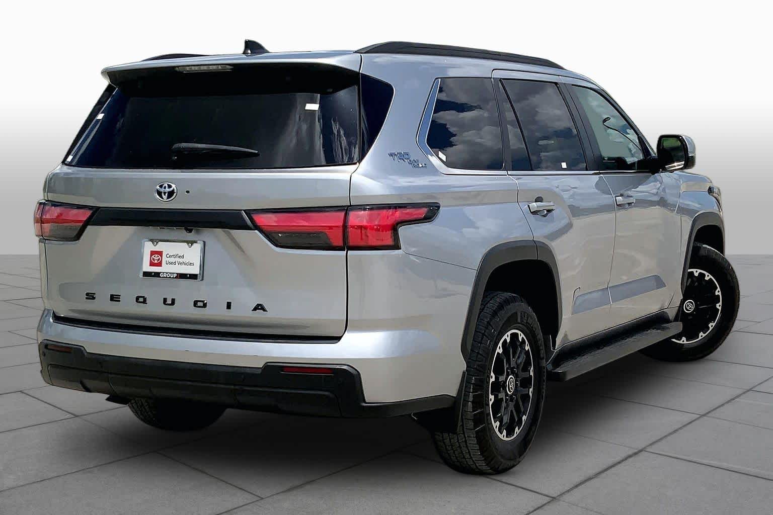 2024 Toyota Sequoia SR5 Celestial Silver Metallic at Group 1 Toyota Southwest