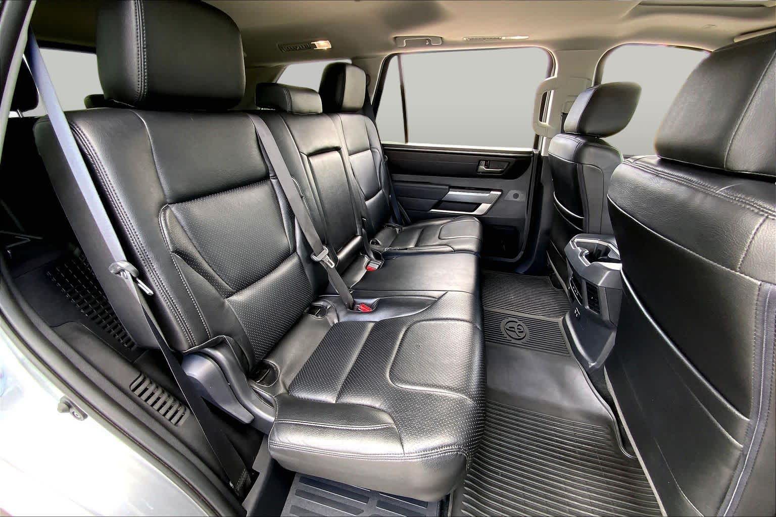 2024 Toyota Sequoia SR5 Celestial Silver Metallic at Group 1 Toyota Southwest