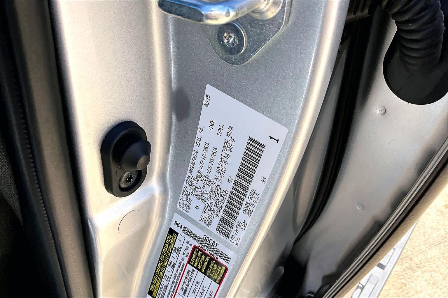 2025 Toyota Sequoia SR5 Celestial Silver Metallic at Westside Kia