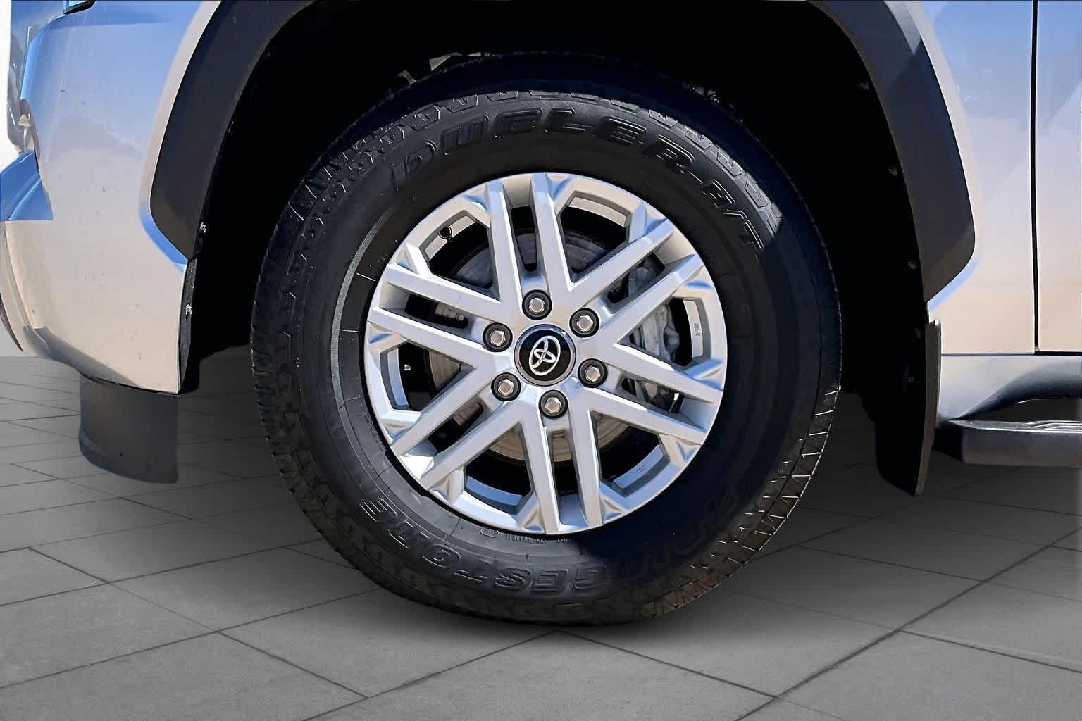 2025 Toyota Sequoia SR5 Celestial Silver Metallic at Westside Kia