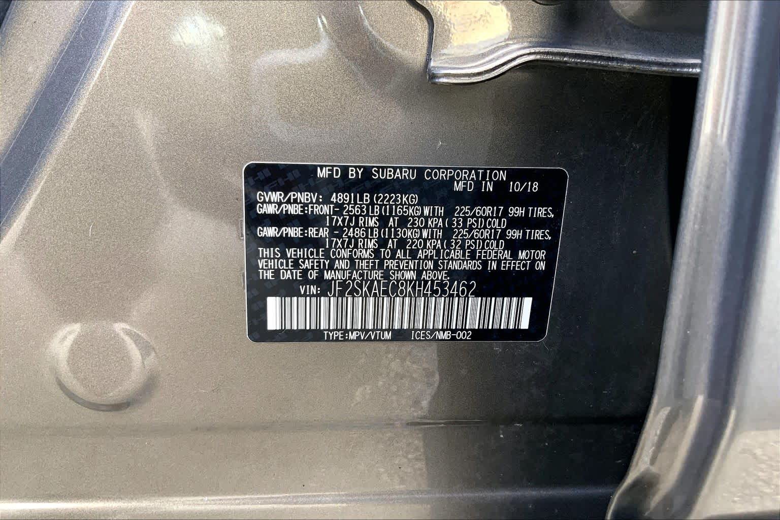 2019 Subaru Forester Premium Sepia Bronze Metallic at HGreg Houston