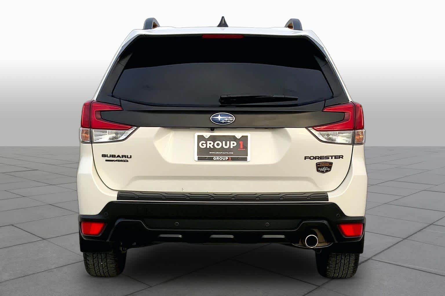 2025 Subaru Forester Wilderness Crystal White Pearl at Honda of Clear Lake