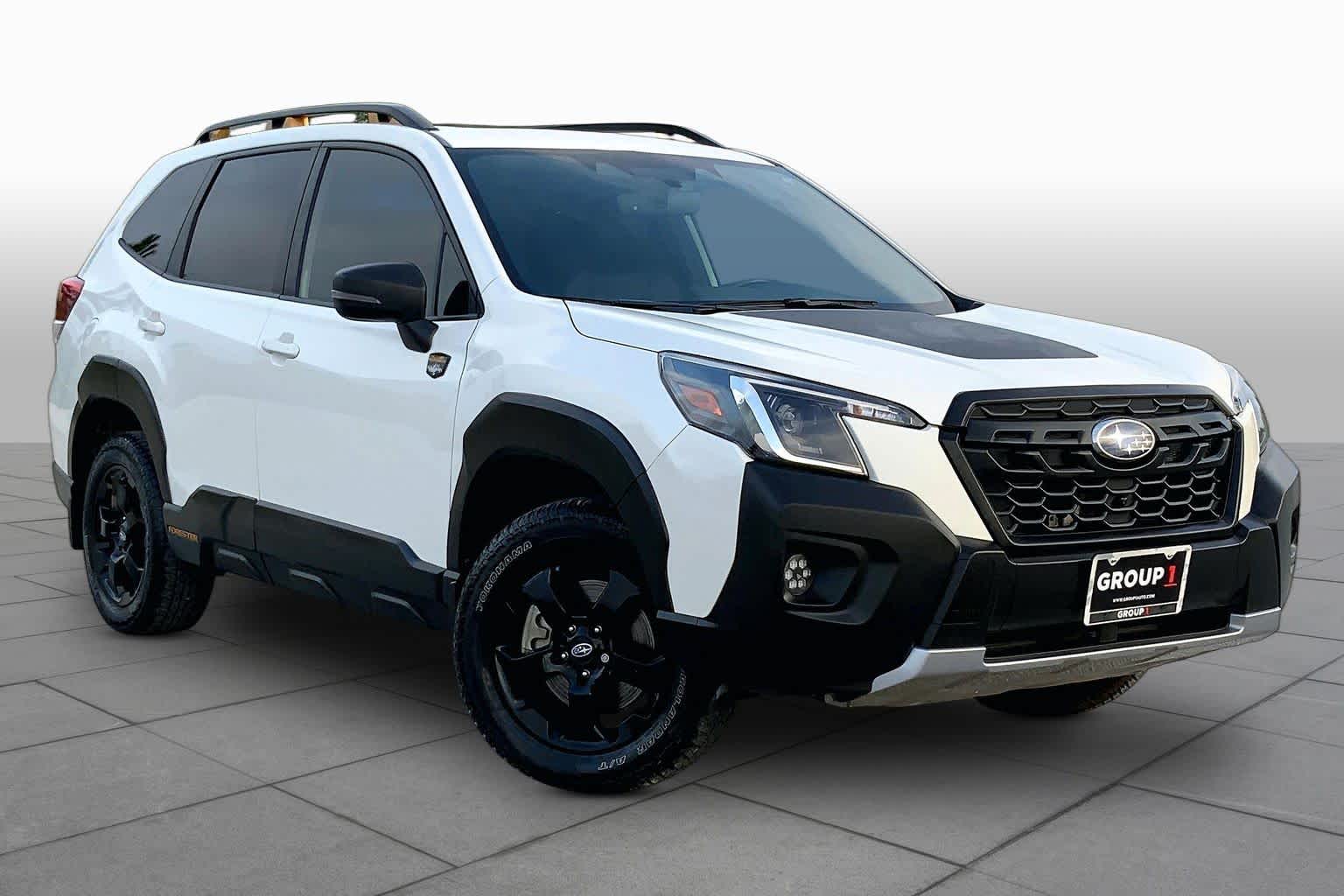 2025 Subaru Forester Wilderness Crystal White Pearl at Honda of Clear Lake