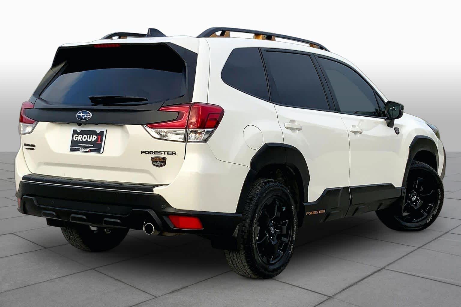 2025 Subaru Forester Wilderness Crystal White Pearl at Honda of Clear Lake
