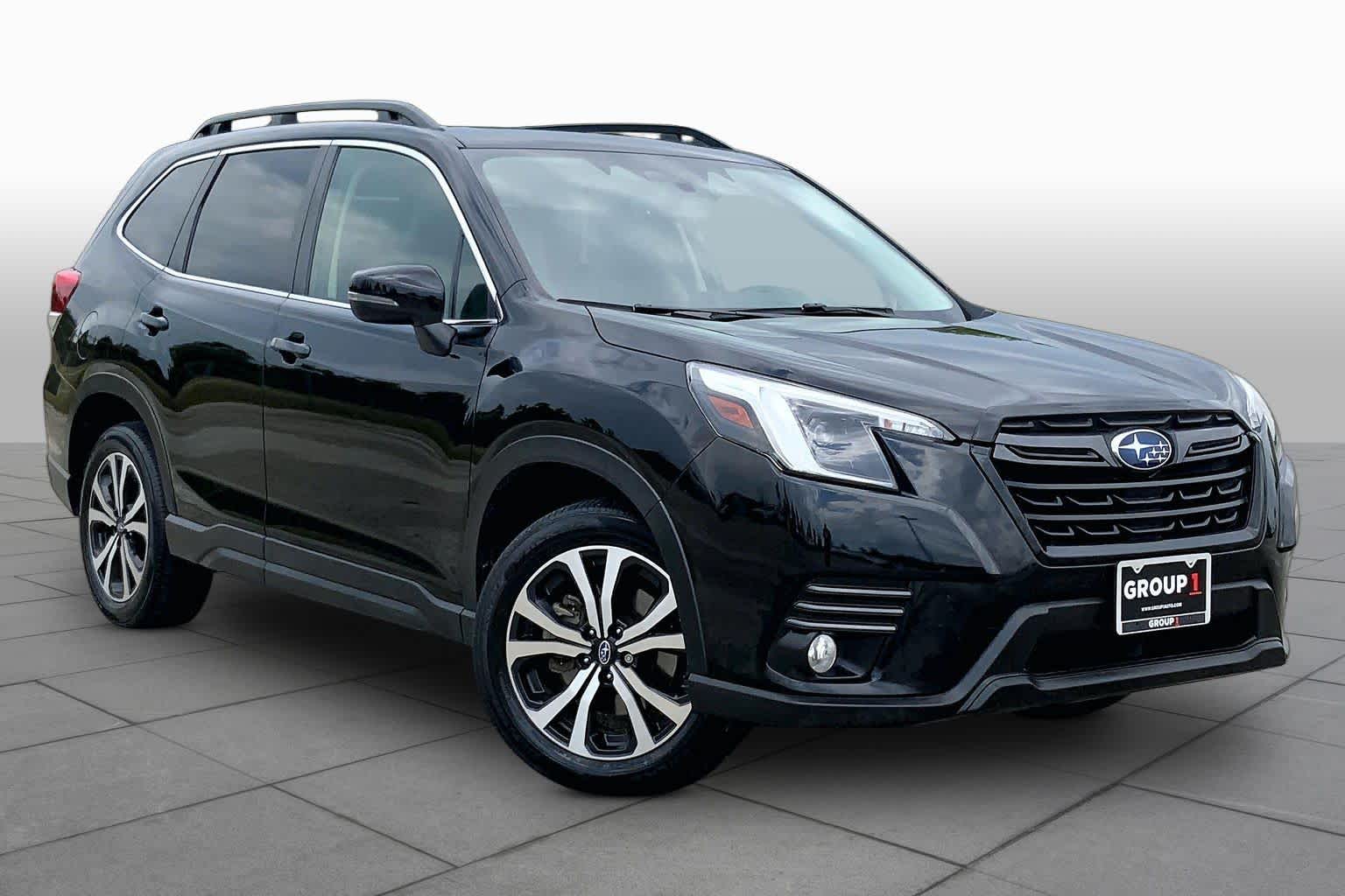 2023 Subaru Forester Limited Crystal Black Silica at HGreg Houston