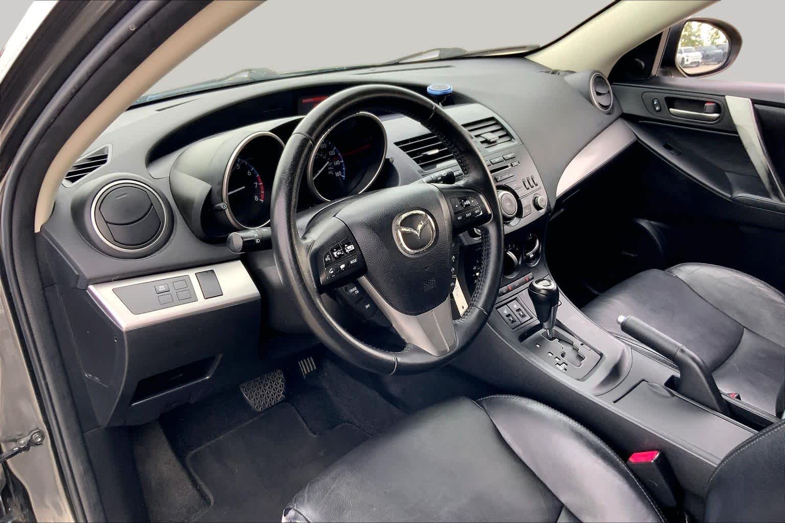 2012 Mazda Mazda3 i Grand Touring Graphite Mica at Tomball Ford