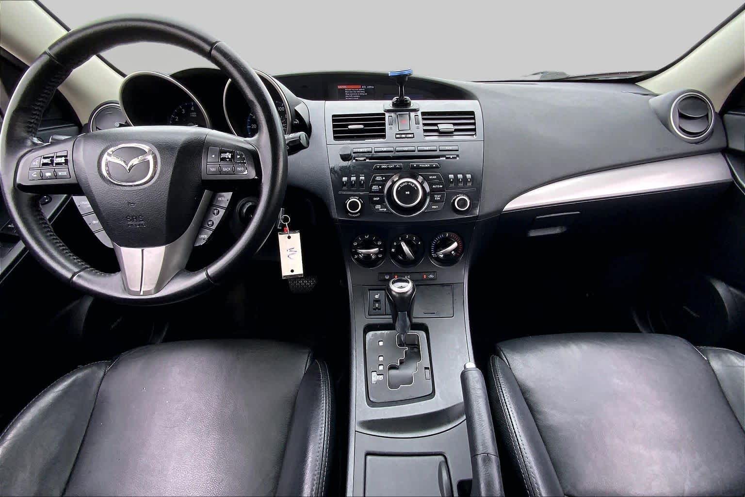 2012 Mazda Mazda3 i Grand Touring Graphite Mica at Tomball Ford