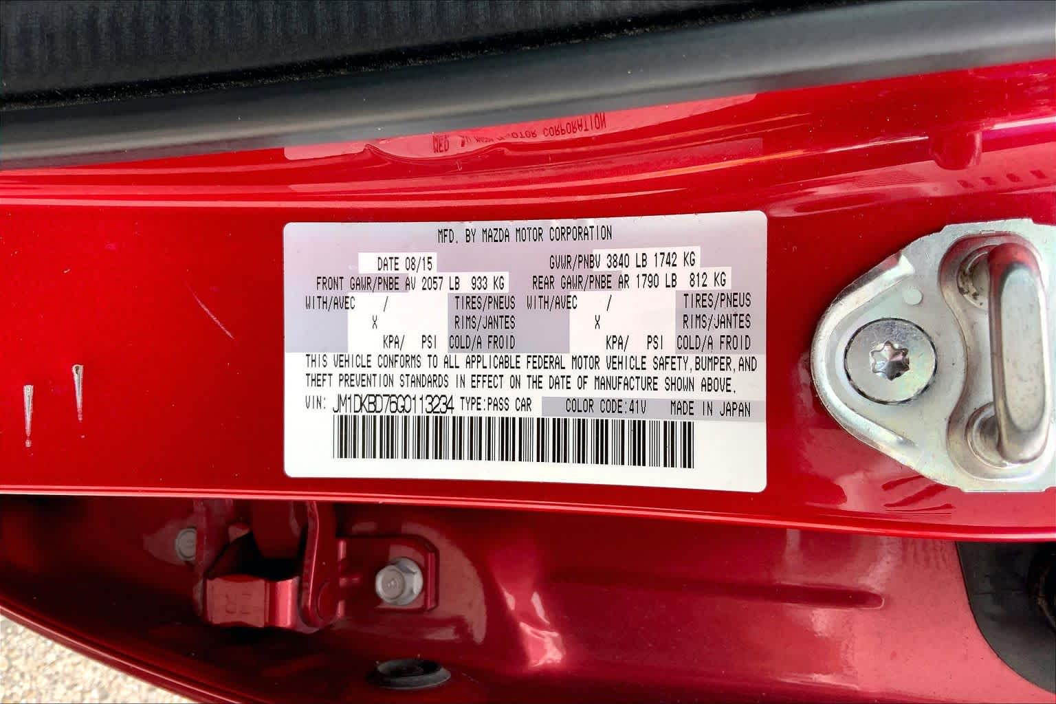 2016 Mazda CX-3 Grand Touring Soul Red Metallic at Lexus Southwest Houston
